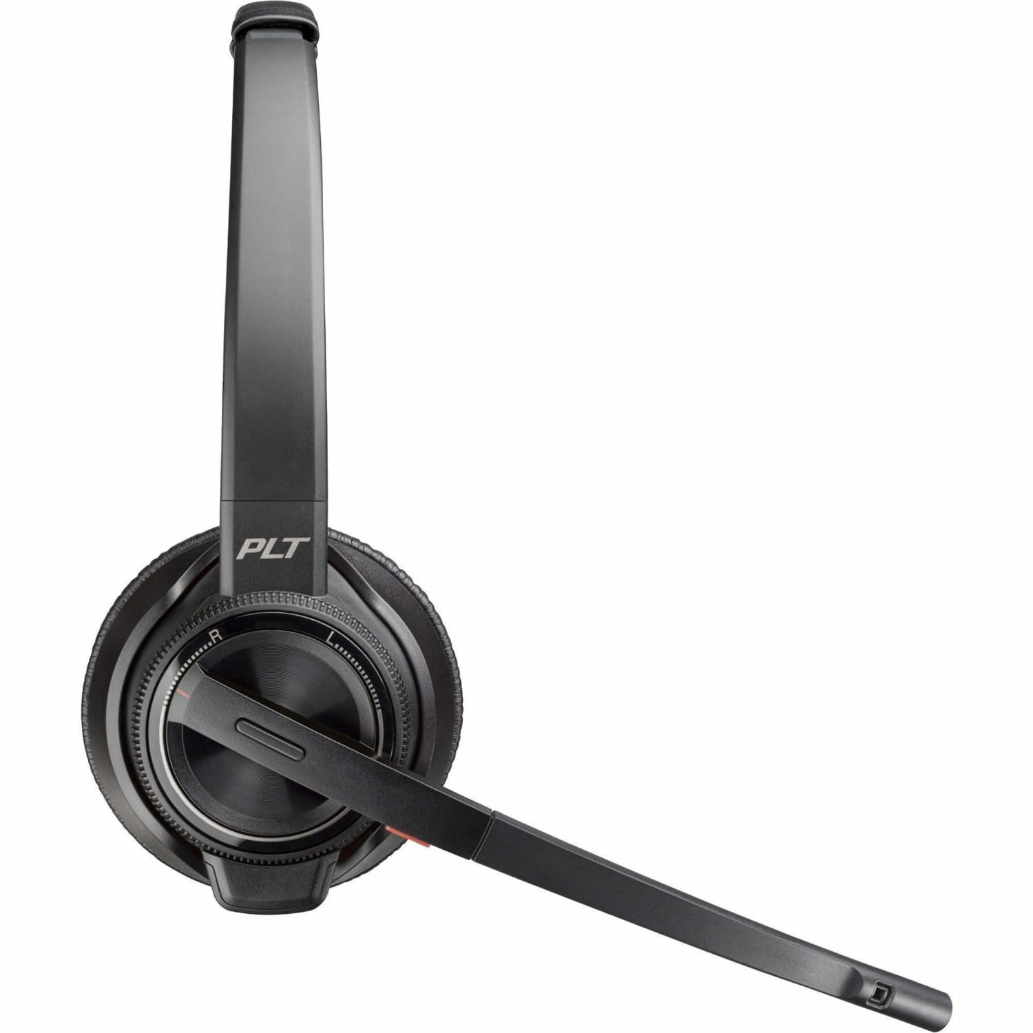 Poly Savi 8220 UC DECT USB-A Headset - Stereo - True Wireless - Bluetooth/DECT - 450 ft - 20 Hz to 20 kHz - On-ear - Binaural - Open - Omni-directional, Noise Cancelling Microphone - Noise Canceling - Black - Image 3