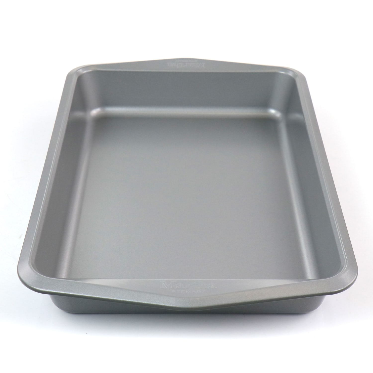 Martha Stewart Non-Stick Carbon Steel Oblong Pan, 13in, Gray - Image 4