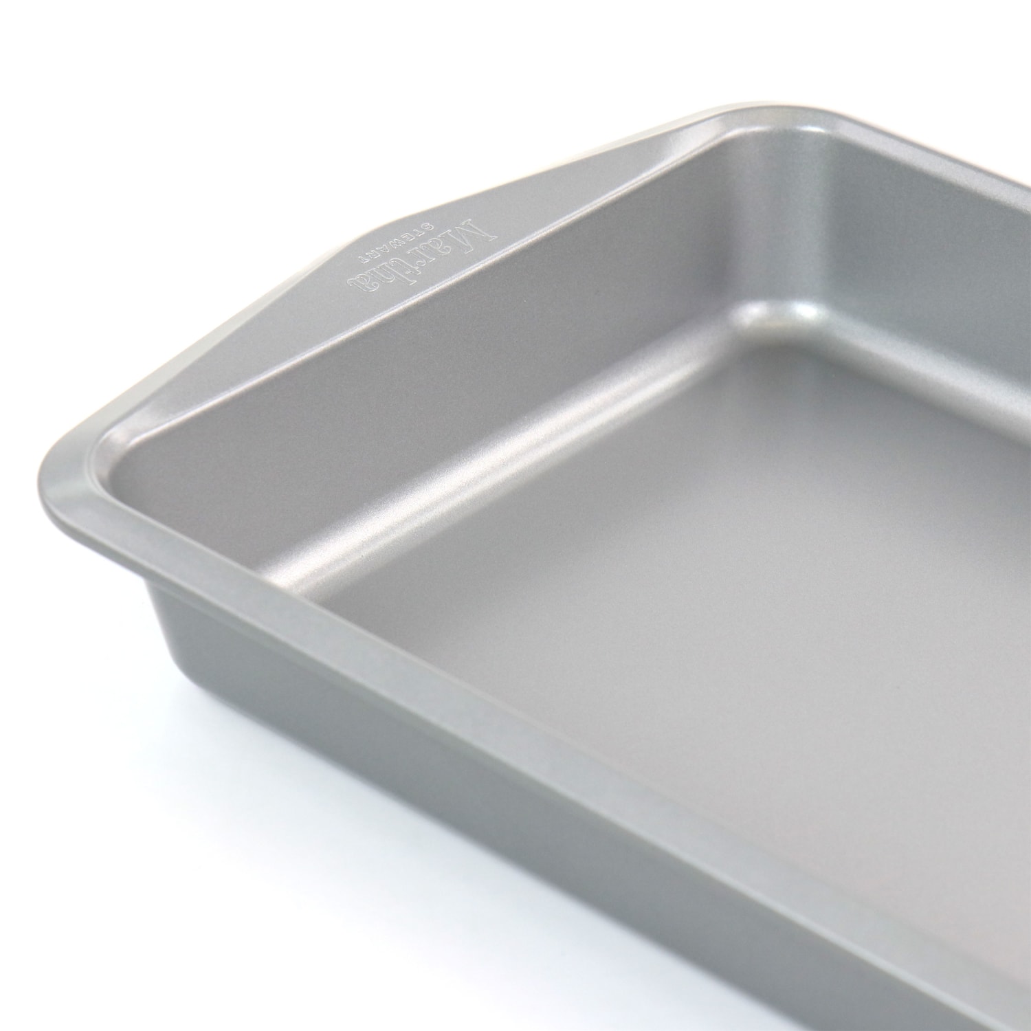 Martha Stewart Non-Stick Carbon Steel Oblong Pan, 13in, Gray - Image 5