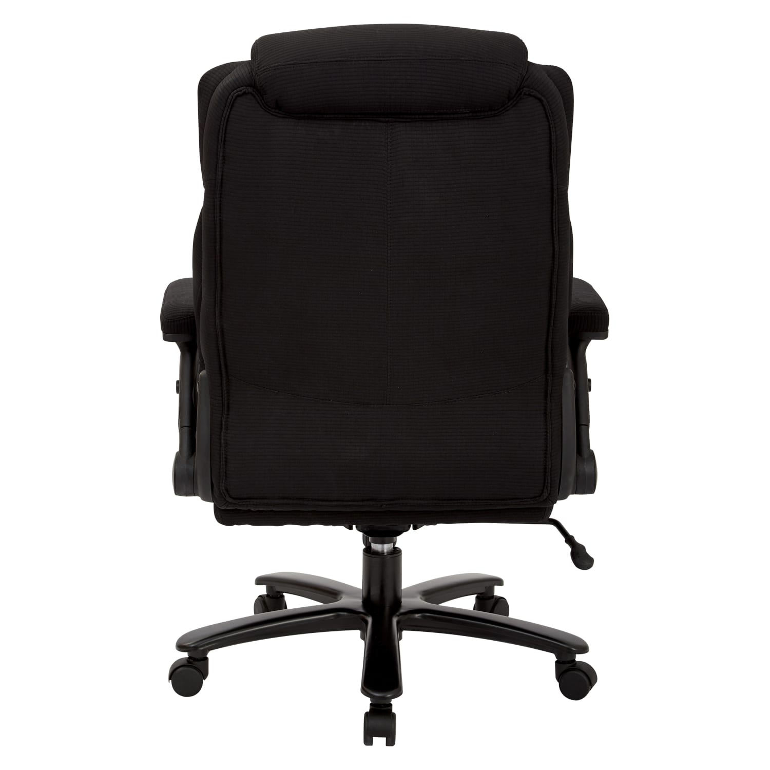 Office Star ProLine II Fabric HighBack Big And Tall Chair With Arms Black PopularChairscom Office Star Pro Line II Fabric High Back Big And Tall Chair With Arms Black PopularChairscom