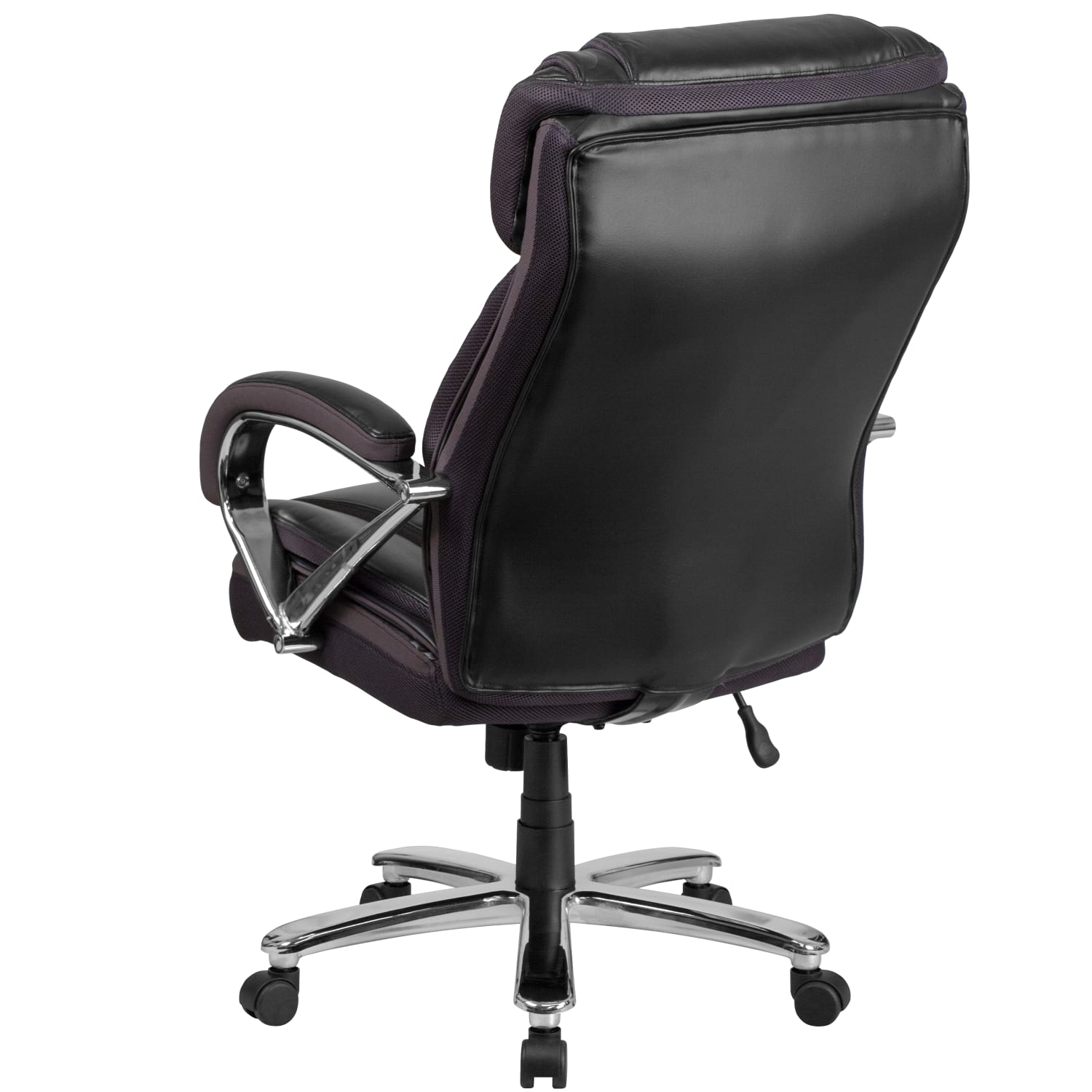 Flash Furniture Hercules LeatherSoft Faux Leather High-Back Big & Tall Ergonomic Office Chair, Black/Gray - Image 13