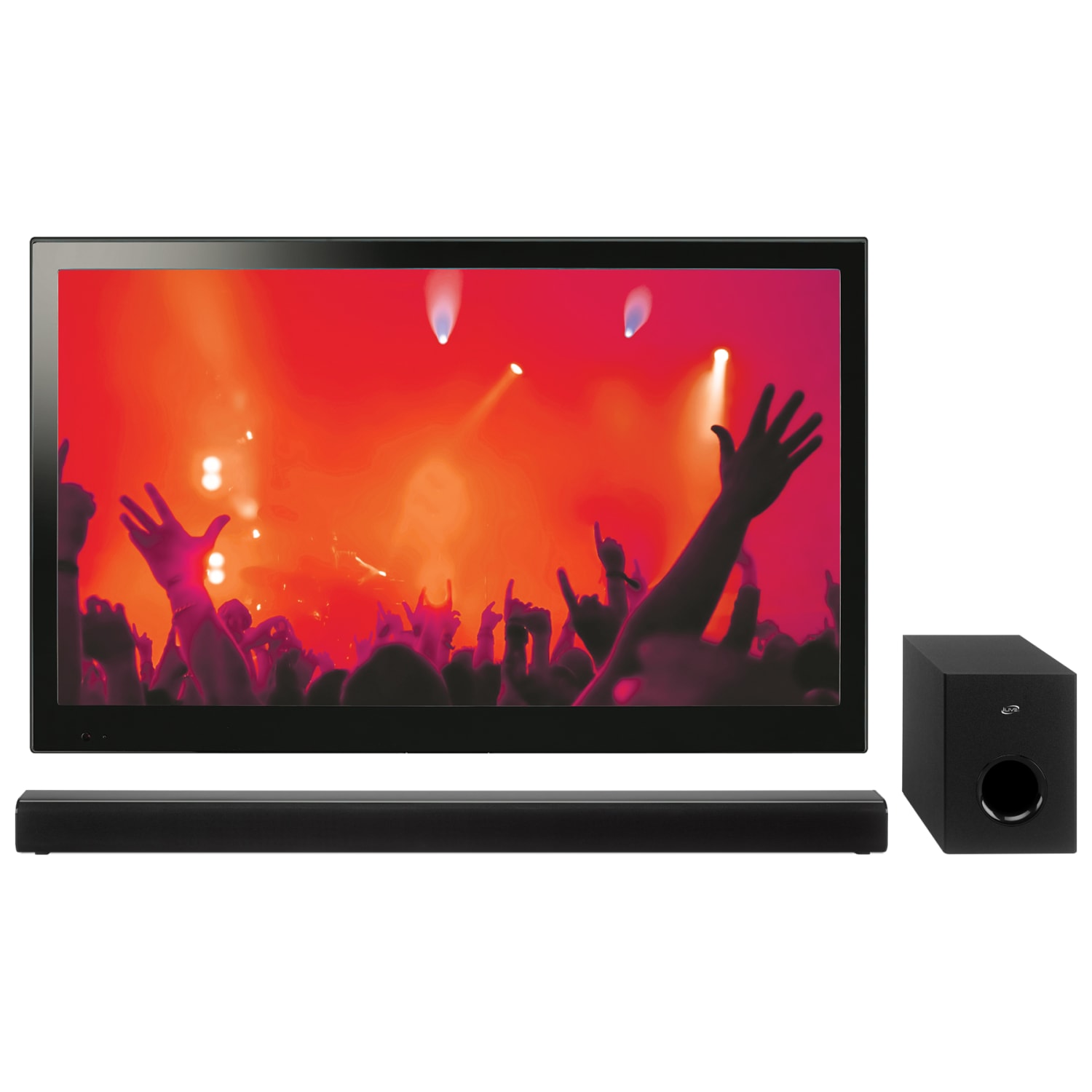 iLive Bluetooth Sound Bar With Wireless Subwoofer, Black - Image 5
