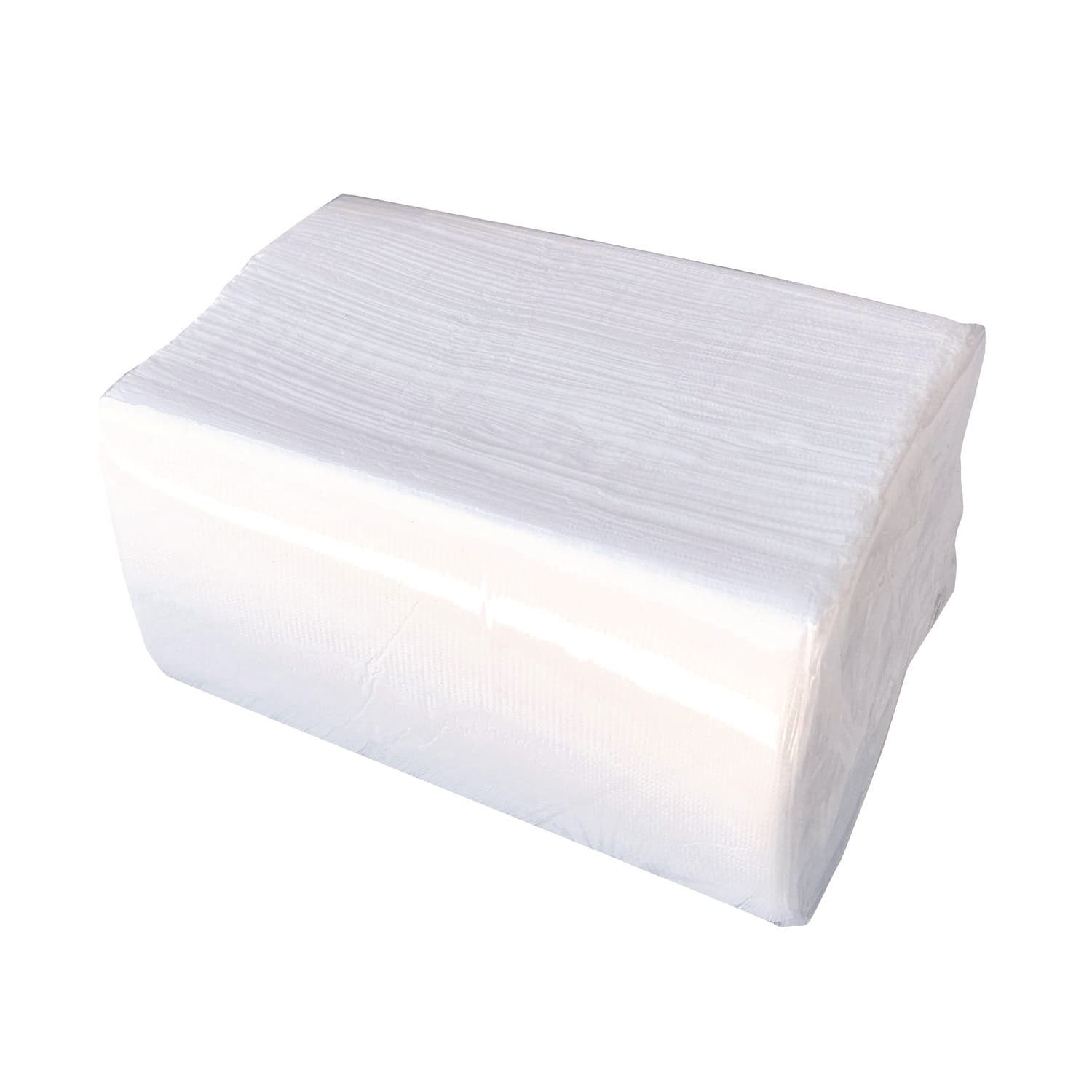 GEN Dinner Napkins, 2-Ply, 14.5inW x 16.5inD, White, 150/Pack, 20 Packs/Carton - Image 4