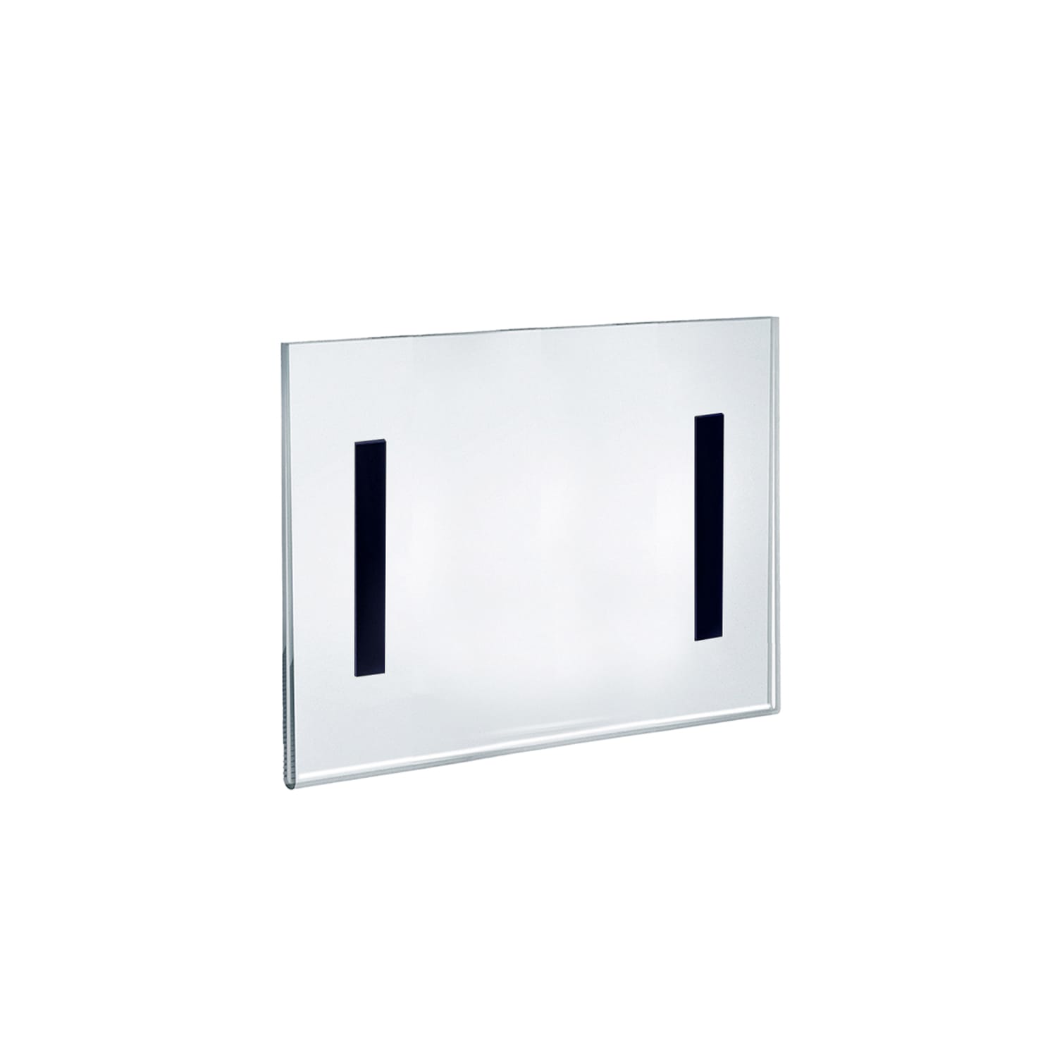 Azar Displays Acrylic Magnetic U-Frame Horizontal Sign Holders, 8inH x 10inW x 1/4inD, Clear, Pack Of 10 Sign Holders - Image 4