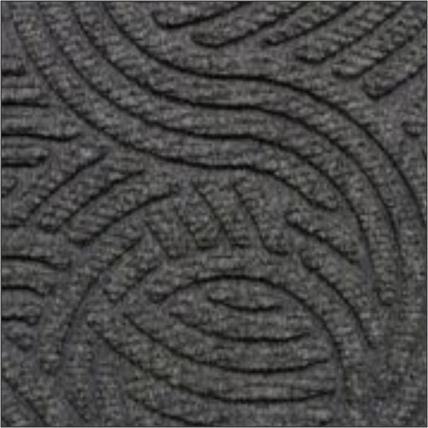 Waterhog Plus Swirl Floor Mat, 36in x 48in, Gray Ash - Image 3