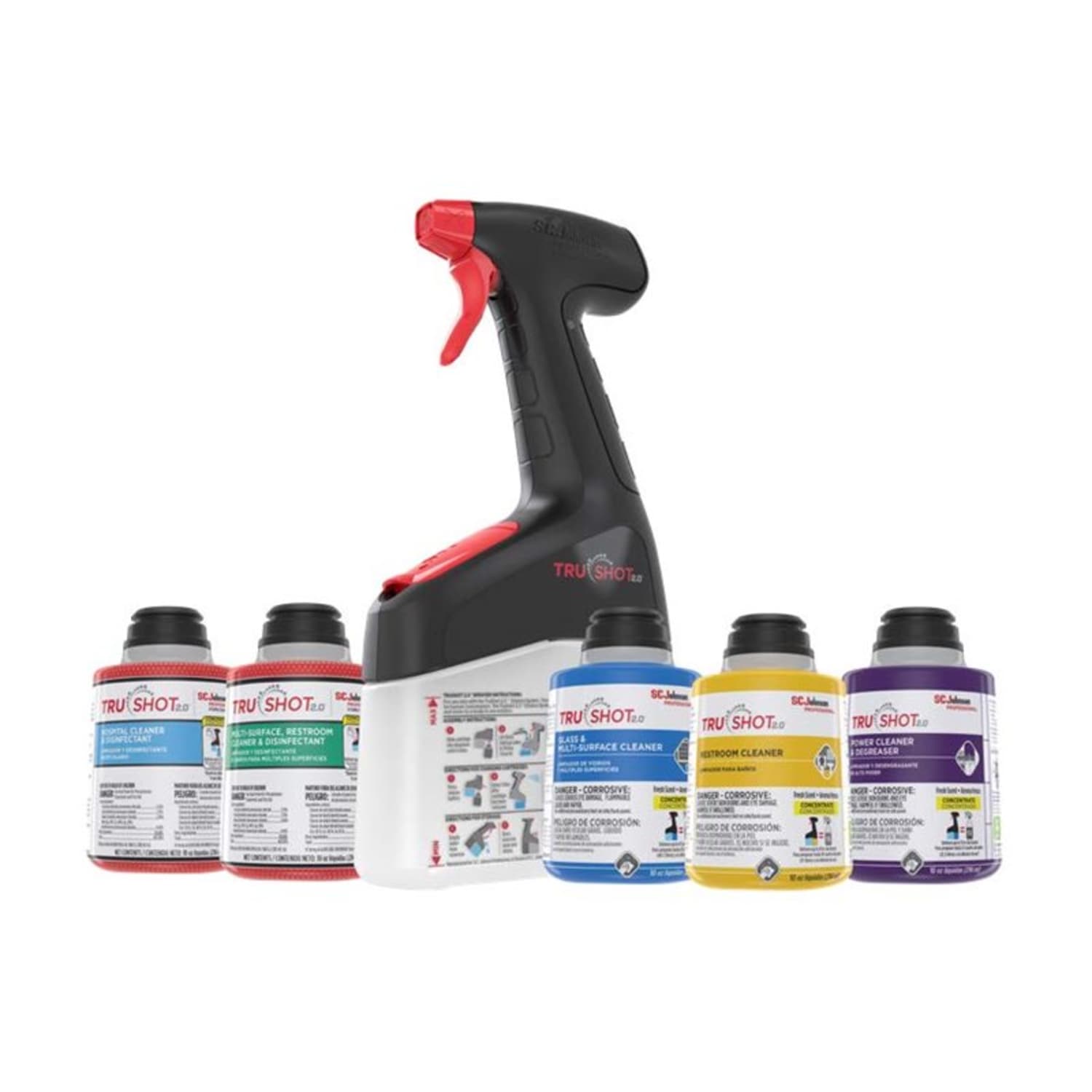 SC Johnson Professional TruShot 2.0 Trigger Dispenser, Fits TruShot 2.0 Cartridges, 4/Carton - Image 6
