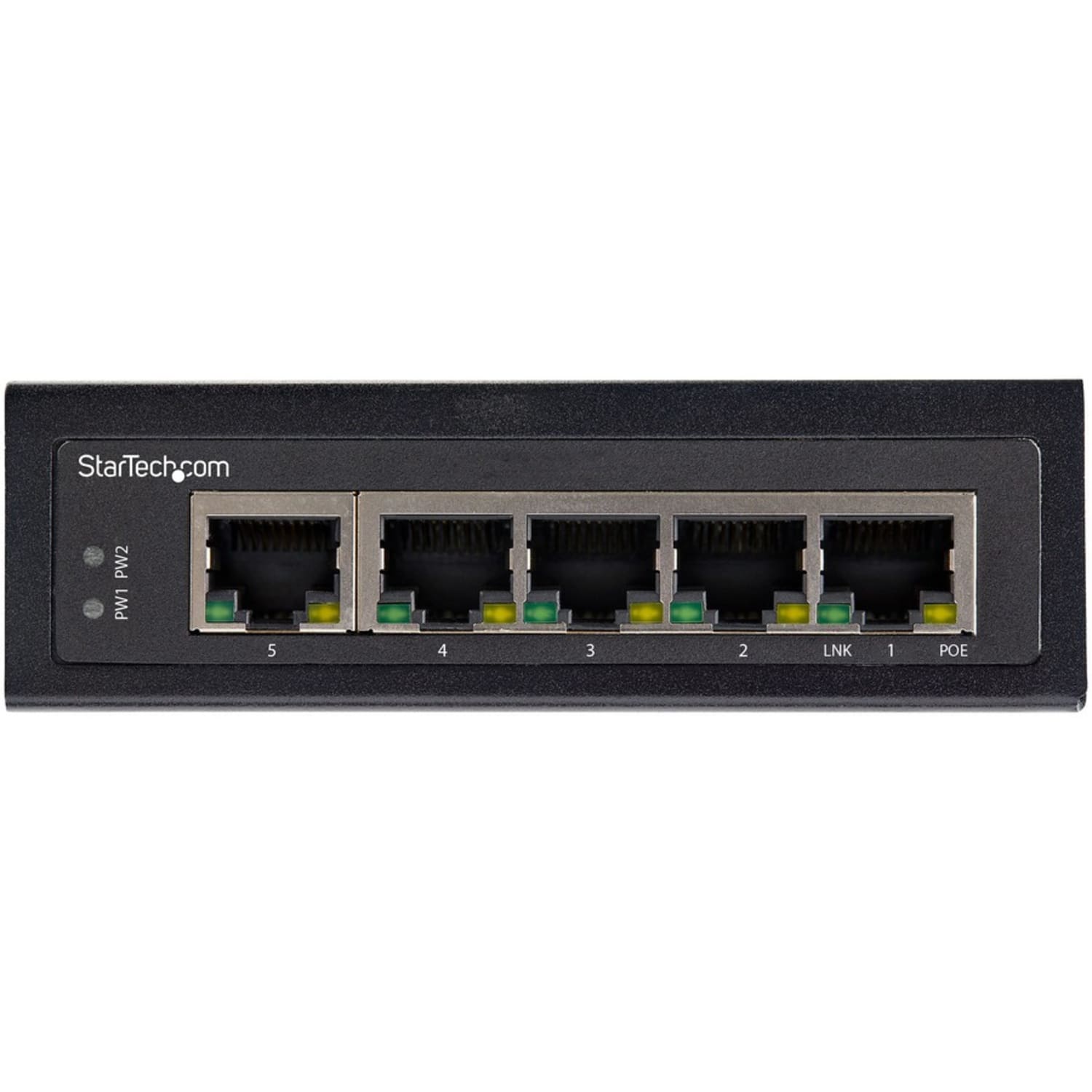 StarTech.com Industrial 5 Port Gigabit PoE Switch 30W - Power Over Ethernet Switch - GbE POE+ Network Switch - IESC1G50UP - Image 4