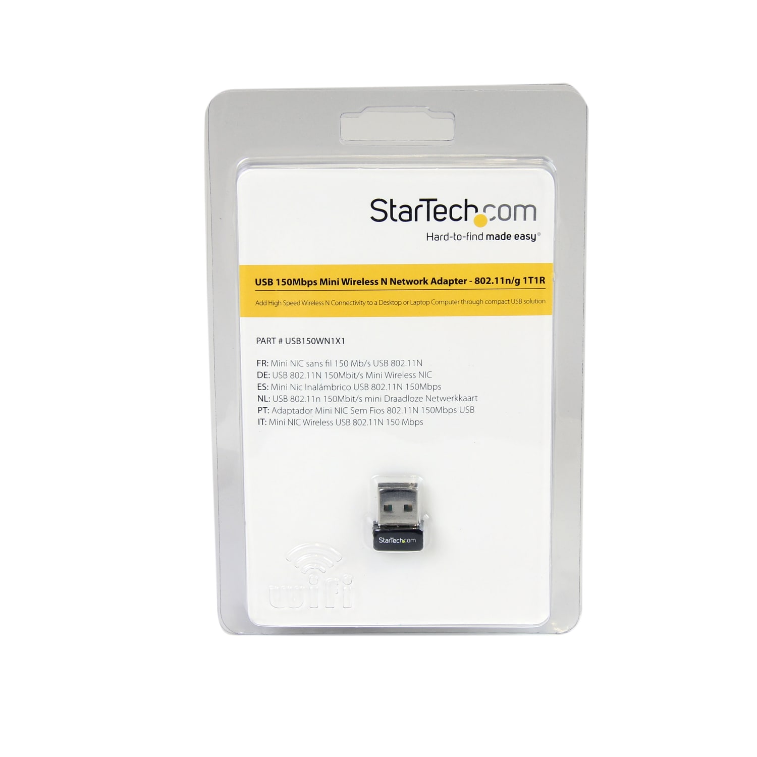 StarTech.com USB 150Mbps Mini Wireless N Network Adapter 802.11n/g 1T1R - Image 4