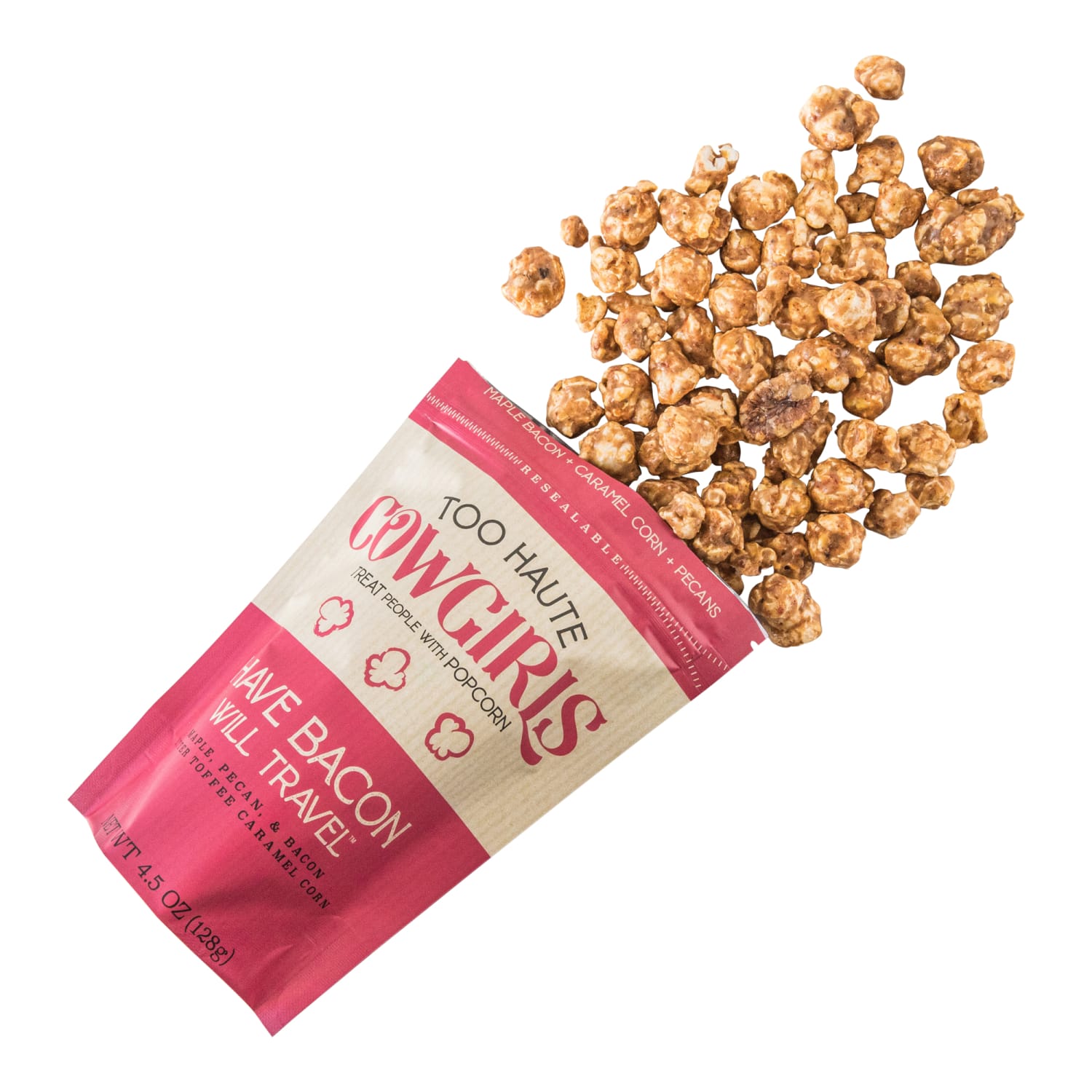 Too Haute Cowgirls Have Bacon Will Travel Popcorn, 4.5 Oz, Case Of 12 Bags - Image 5