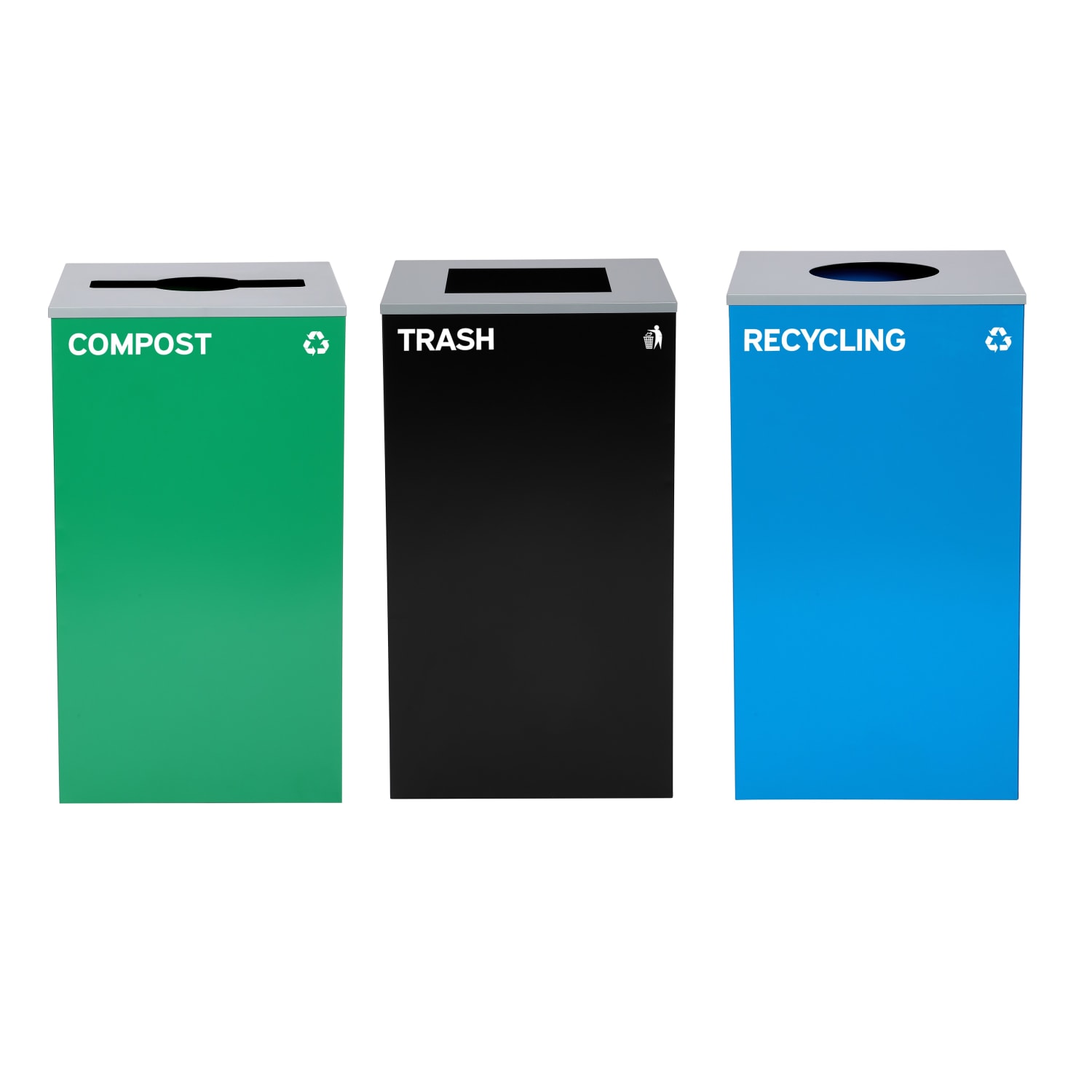 29 Gallons Black/Blue/Green - ALP4450-BLK-KIT36