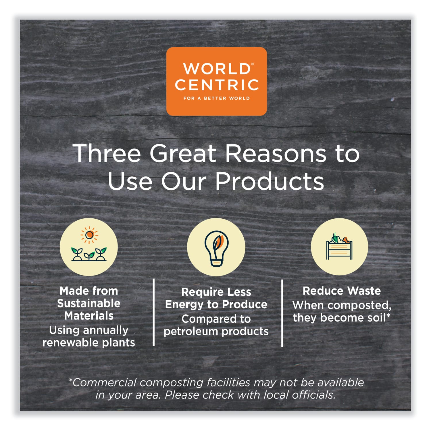 World Centric Paper Lids For Containers, 4-3/4in x 6-13/16in, Natural, Carton Of 300 Lids - Image 5