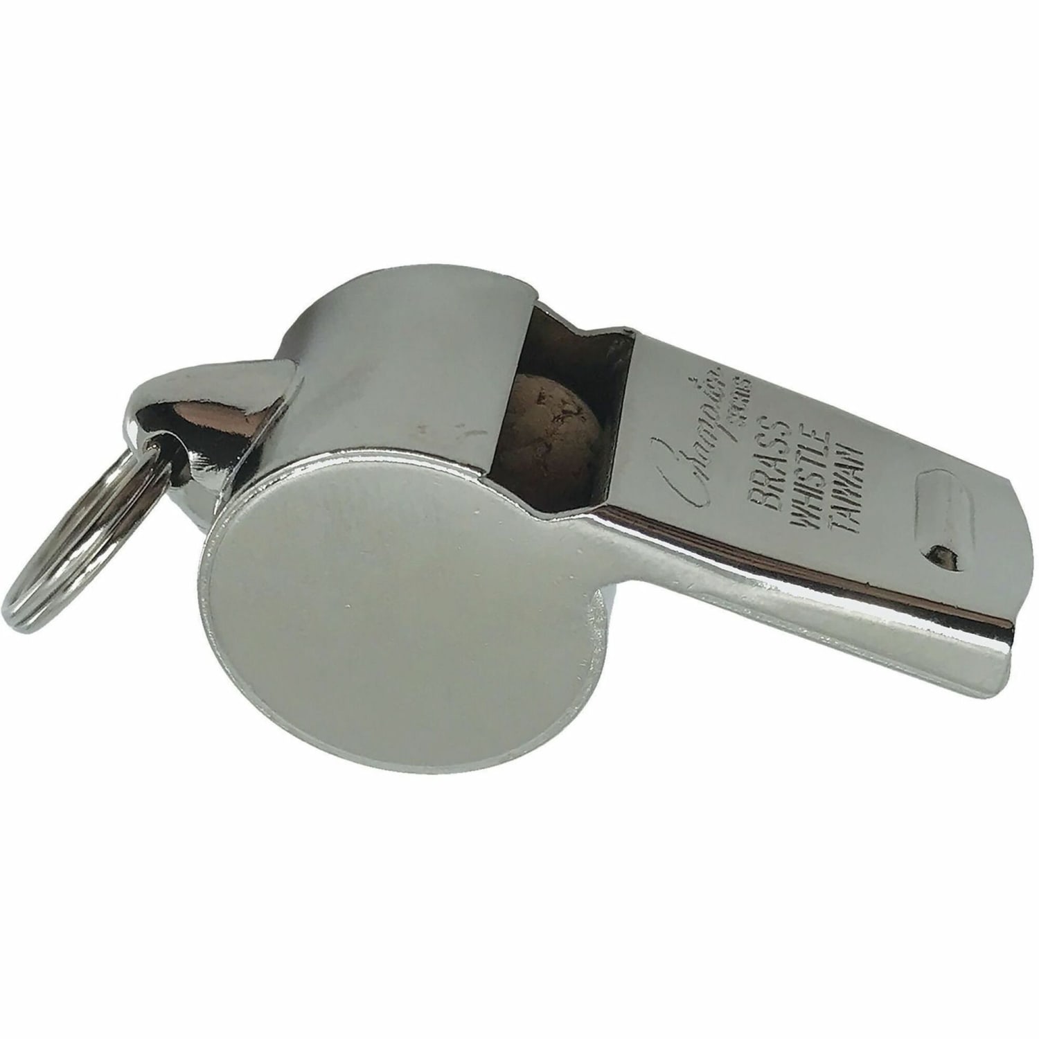 Champion Sports Heavy-Weight Metal Whistle, Silver - Image 5