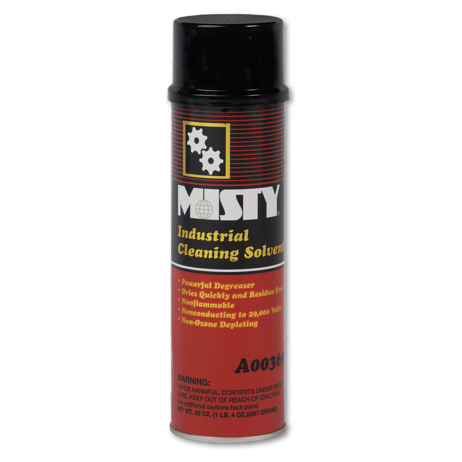 Misty ICS Energized Electrical Cleaner, 20 oz Aerosol Spray, 12/Carton - Image 3