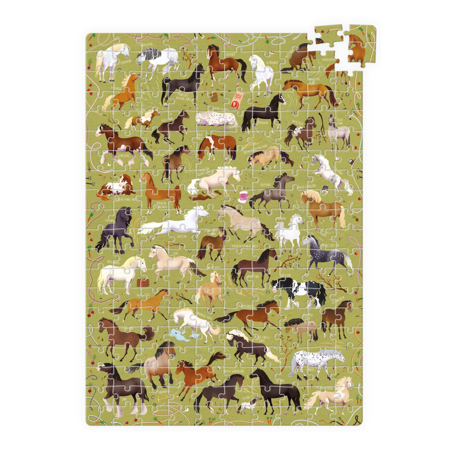 Banana Panda Puzzlove, Horses, Ages 7+ - Image 4