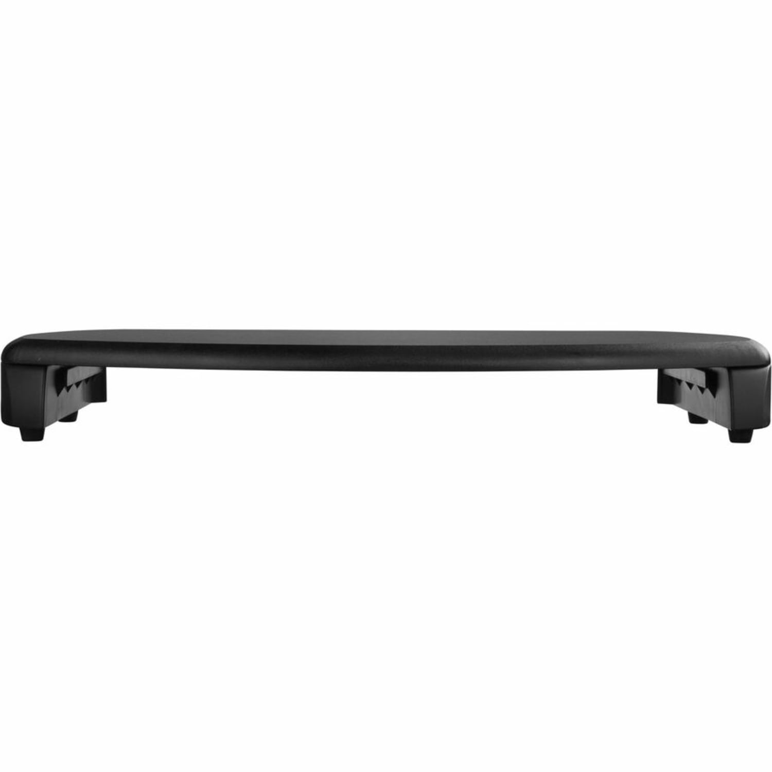 Kantek CRT/LCD Stand With Keyboard Storage, 3inH x 23inW x 13-1/4inD, Black - Image 3