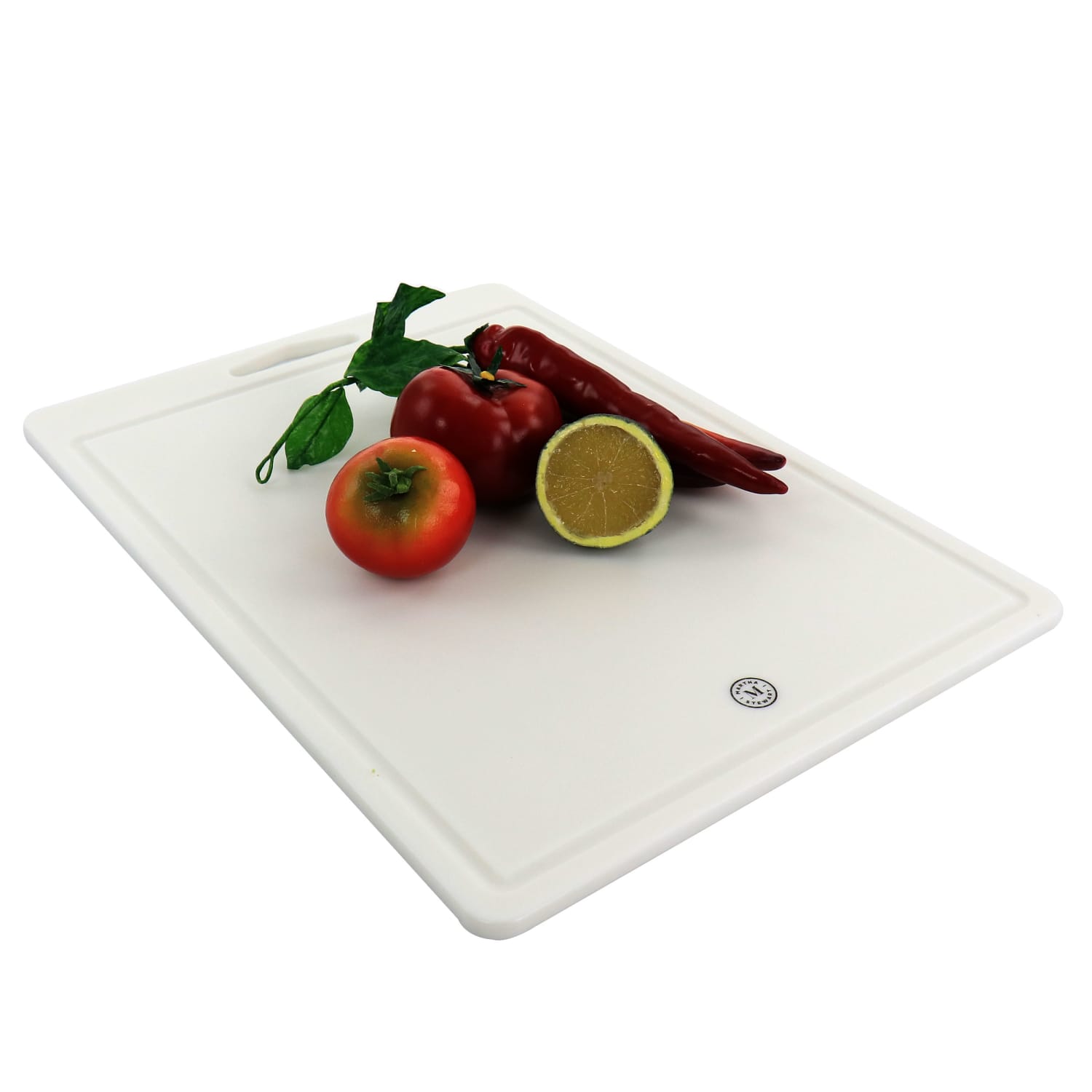 Martha Stewart Plastic Cutting Board, White - Image 5