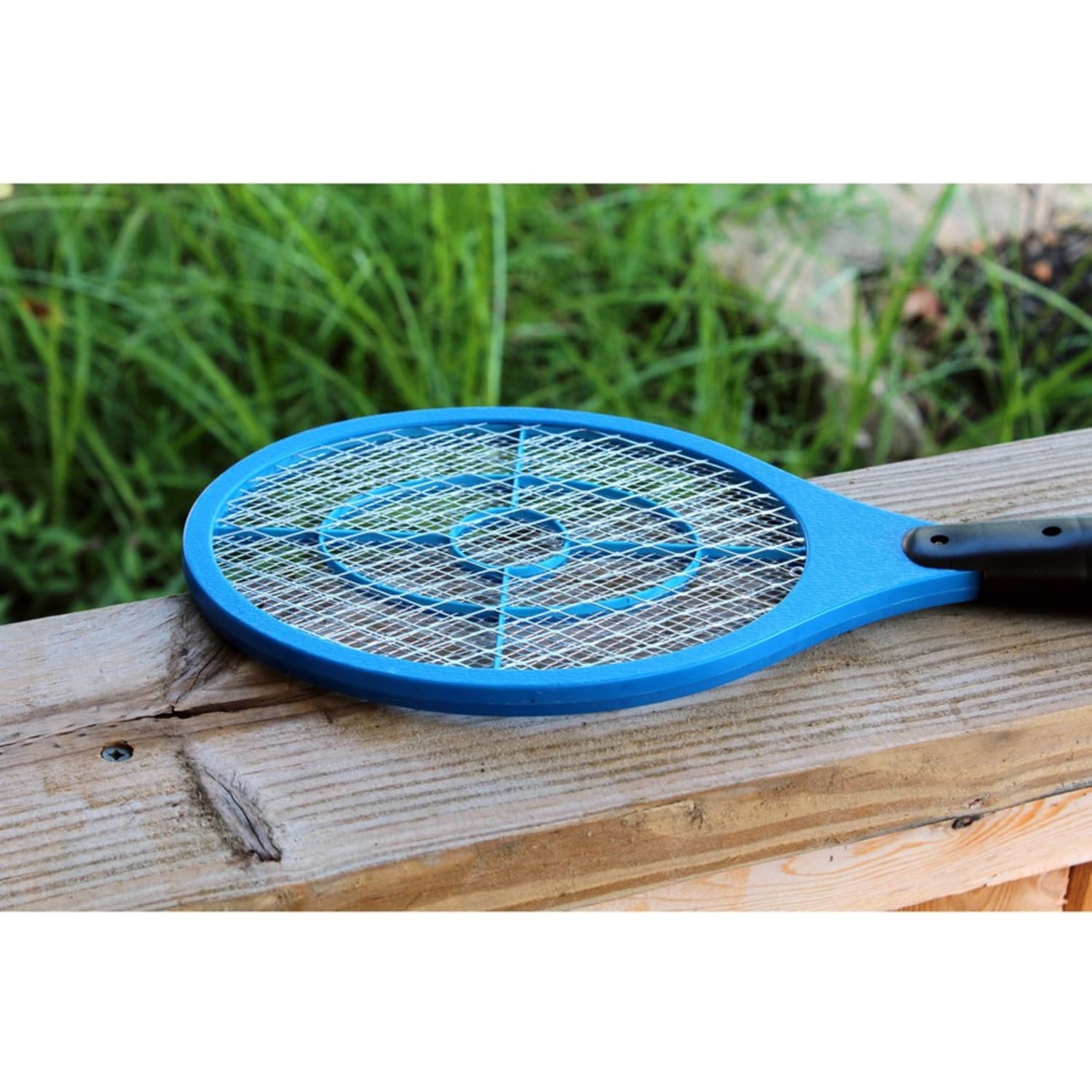PIC Battery-Powered Bug Zapper Racket, 1-1/2in x 7in x 19-1/4in, Blue/Black - Image 5