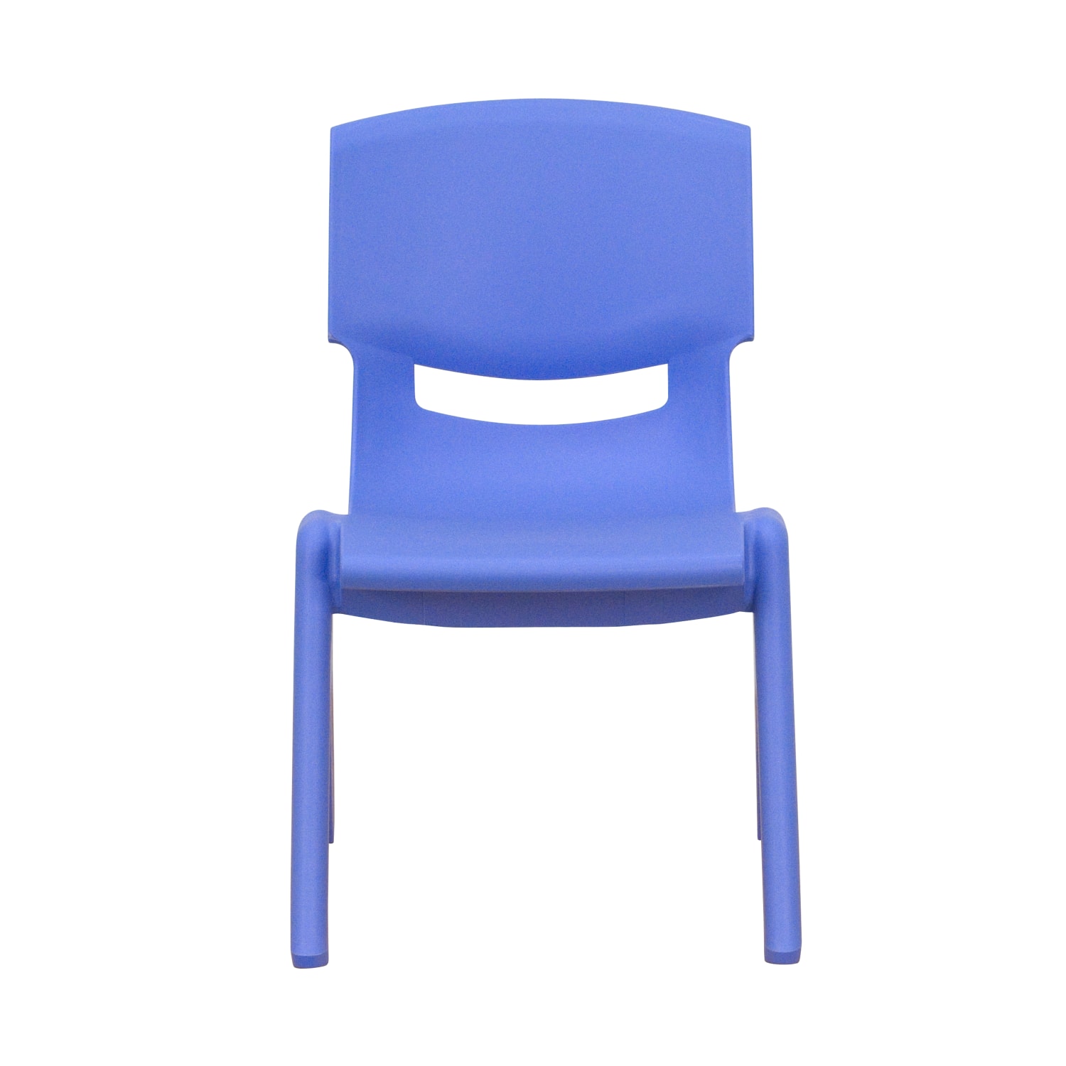 Flash Furniture Plastic Stackable School Chairs With 10 12in Seat Height Blue Set Of 4 Chairs PopularChairscom
