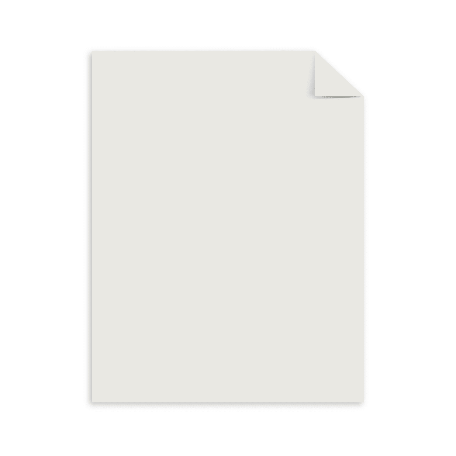 NeenahExact Index Card Stock, 110 Lb., 8 1/2in x 11in, Gray, Pack Of 250 Sheets - Image 4