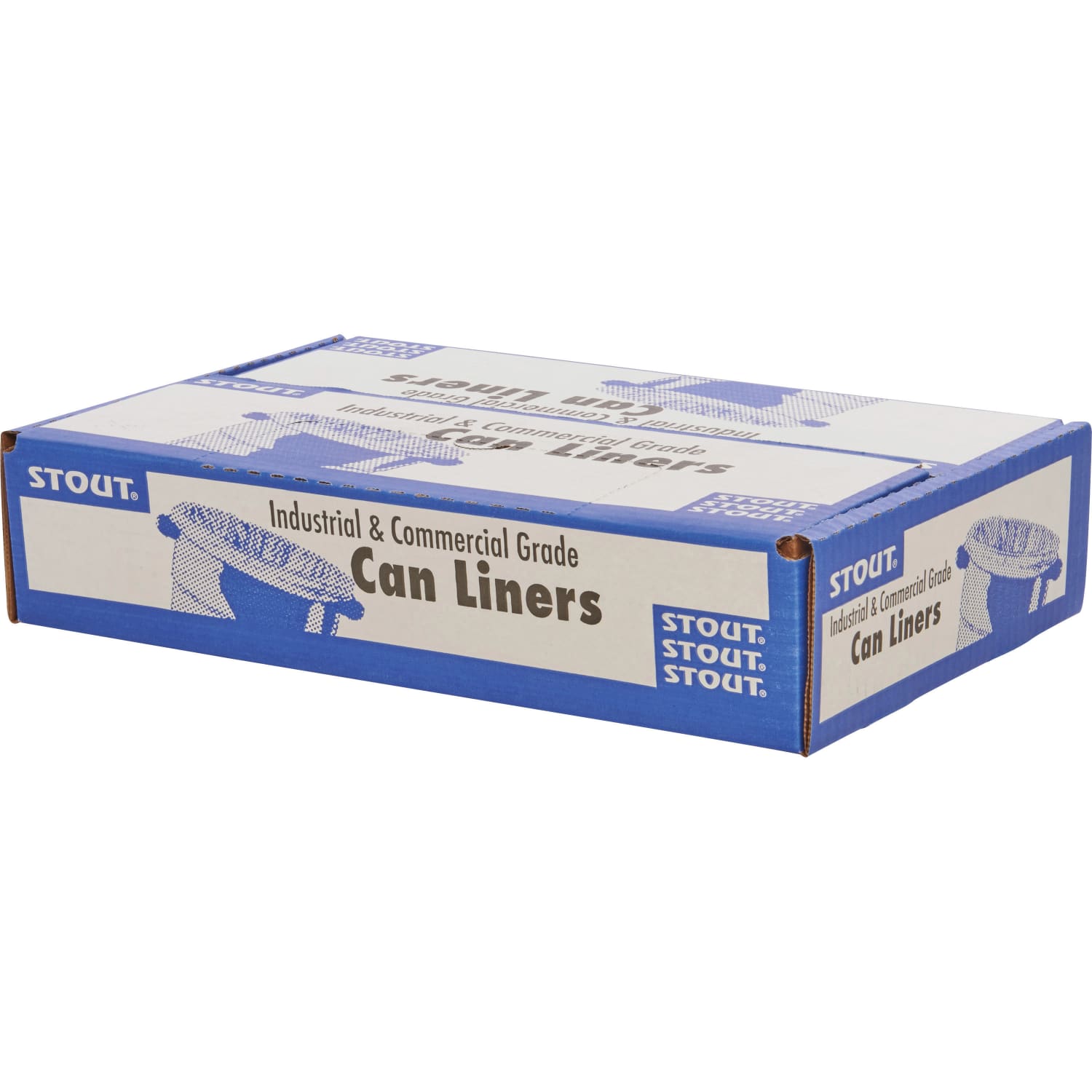 Stout  Trash Bags, 1.3-mil, 33 Gallons, 33in x 40in, Brown, Carton Of 100 - Image 4