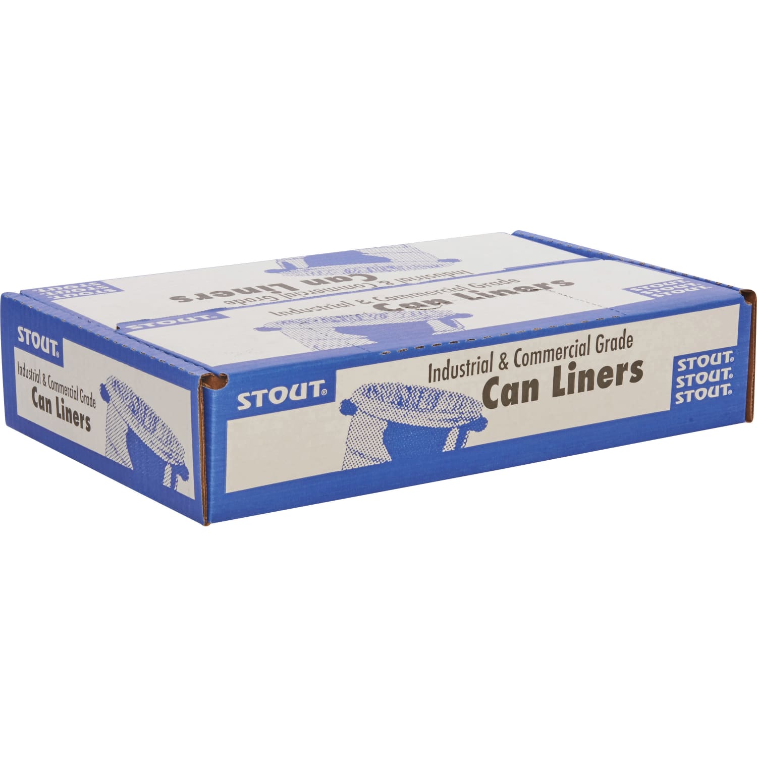 Stout  Trash Bags, 1.3-mil, 33 Gallons, 33in x 40in, Brown, Carton Of 100 - Image 5