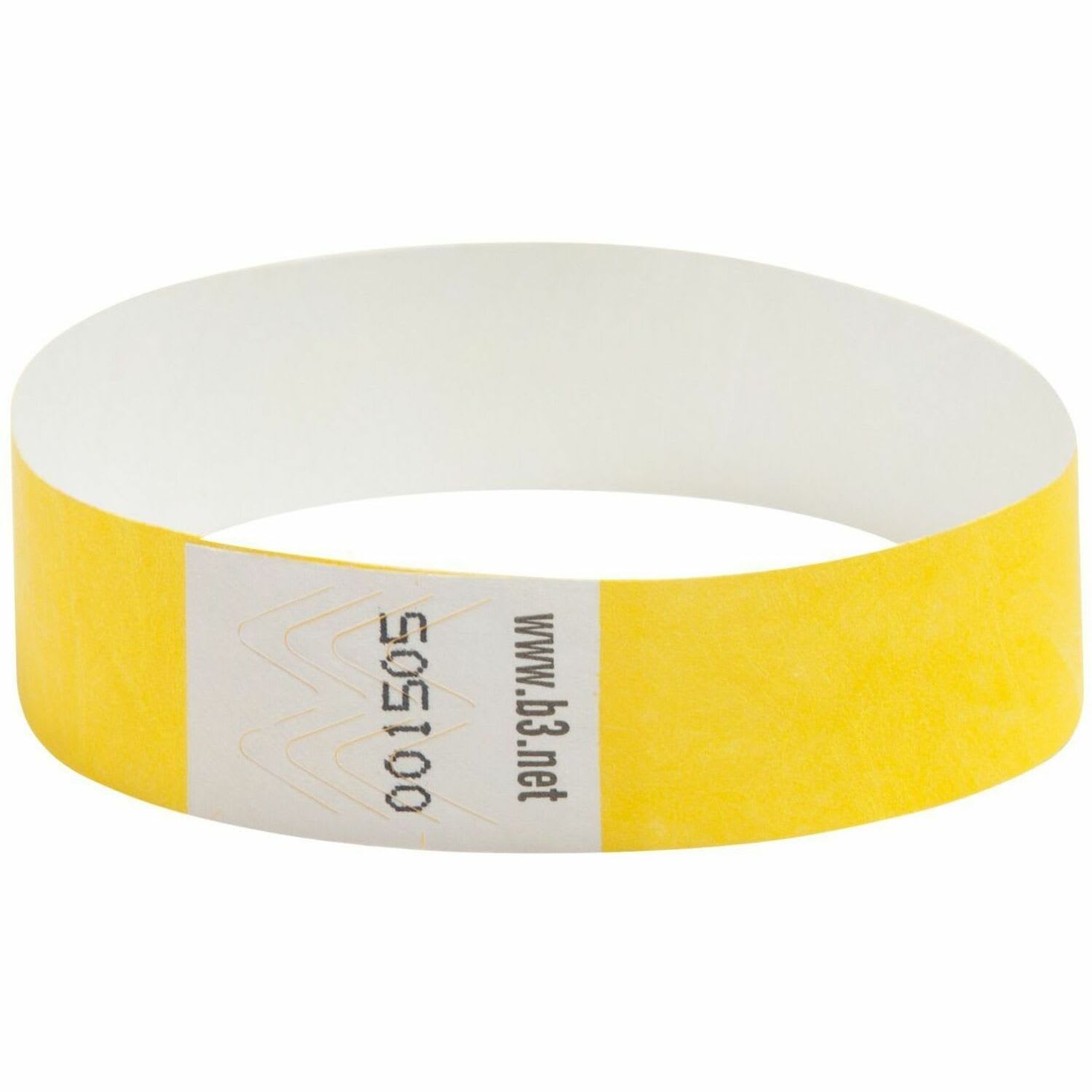 Baumgartens Wrist Passes, Yellow, Pack Of 100 - Image 3