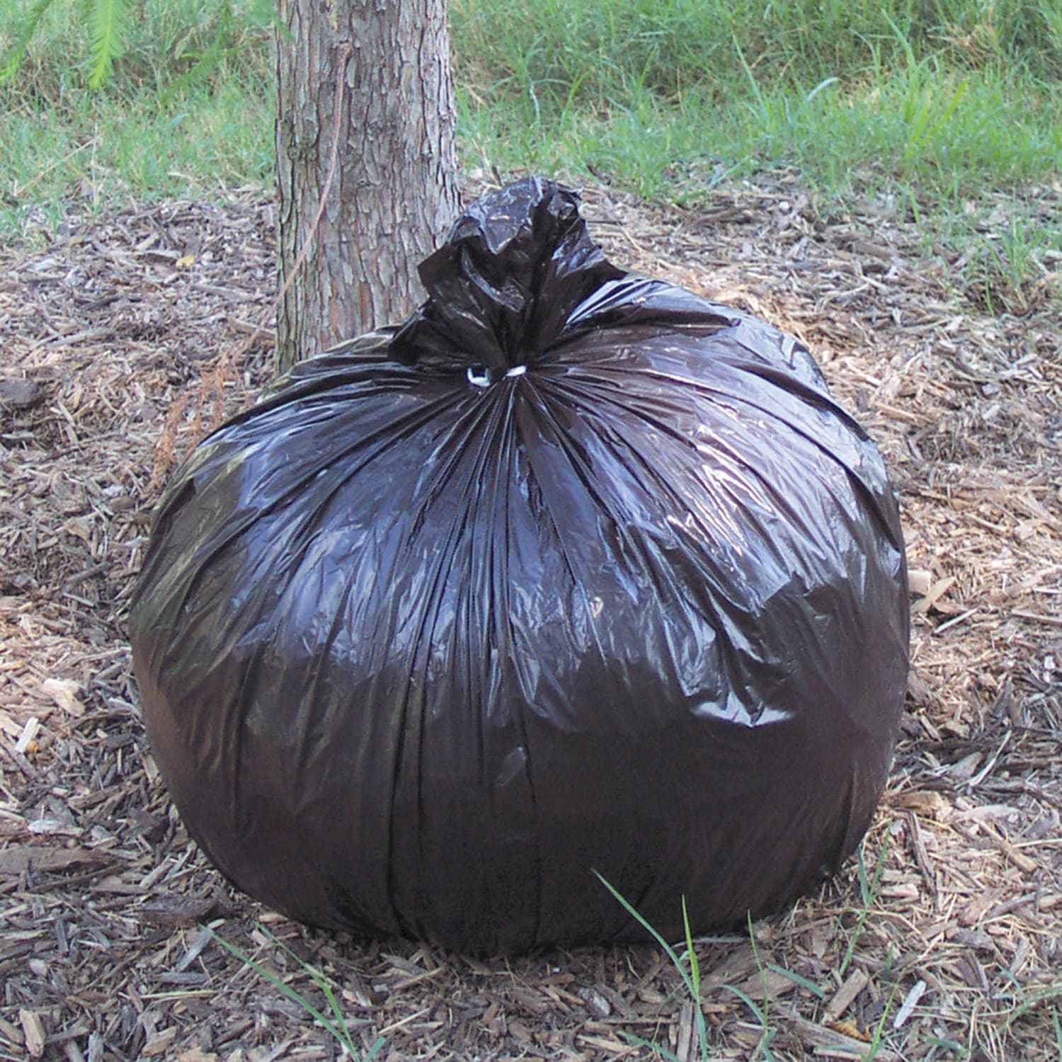 Stout 1.5 mil Trash Bags, 65 gal, 50inH x 51inW, Brown, 100 Bags - Image 3