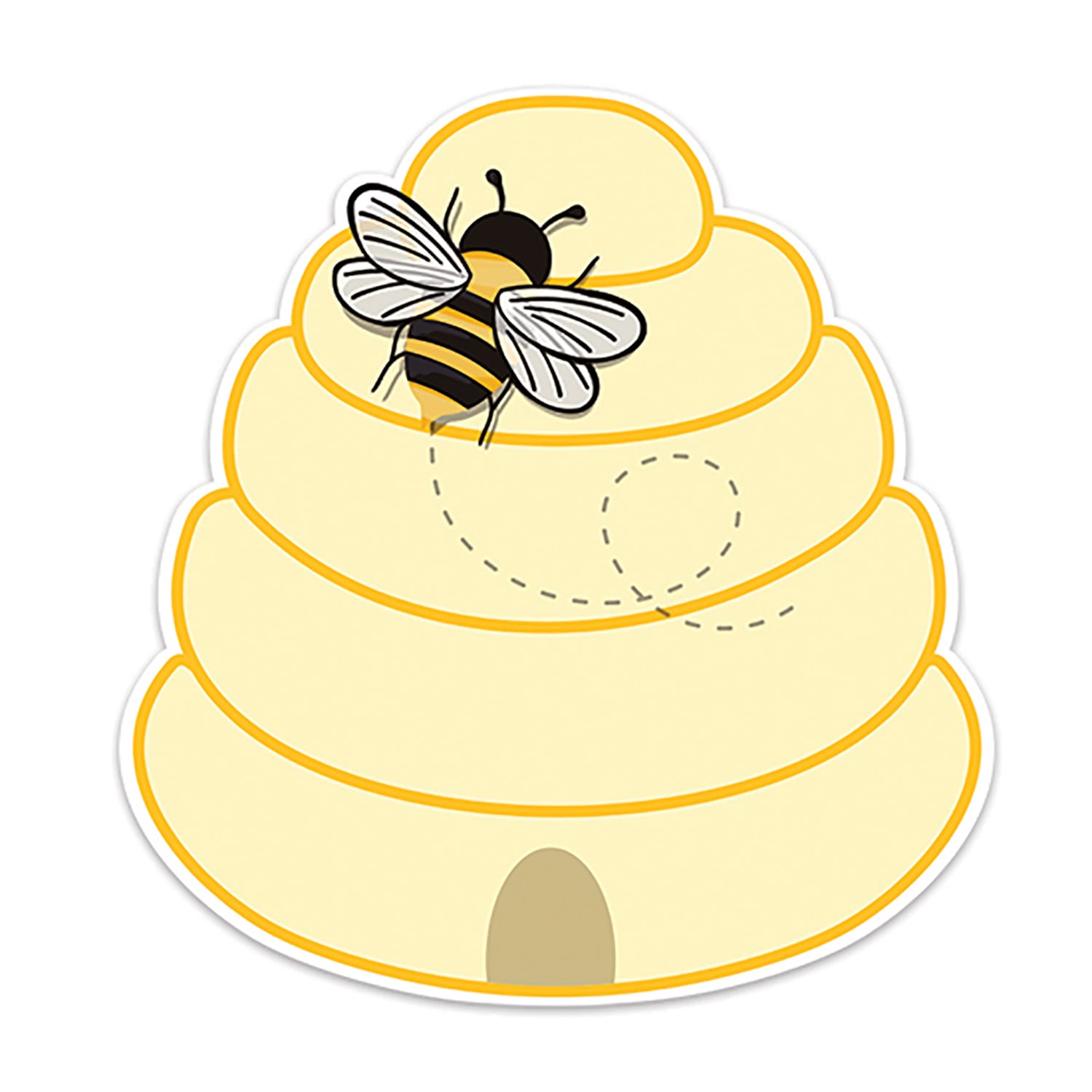Eureka Paper Cut-Outs, The Hive Beehive, 36 Cut-Outs Per Pack, Set Of 3 Packs - Image 3
