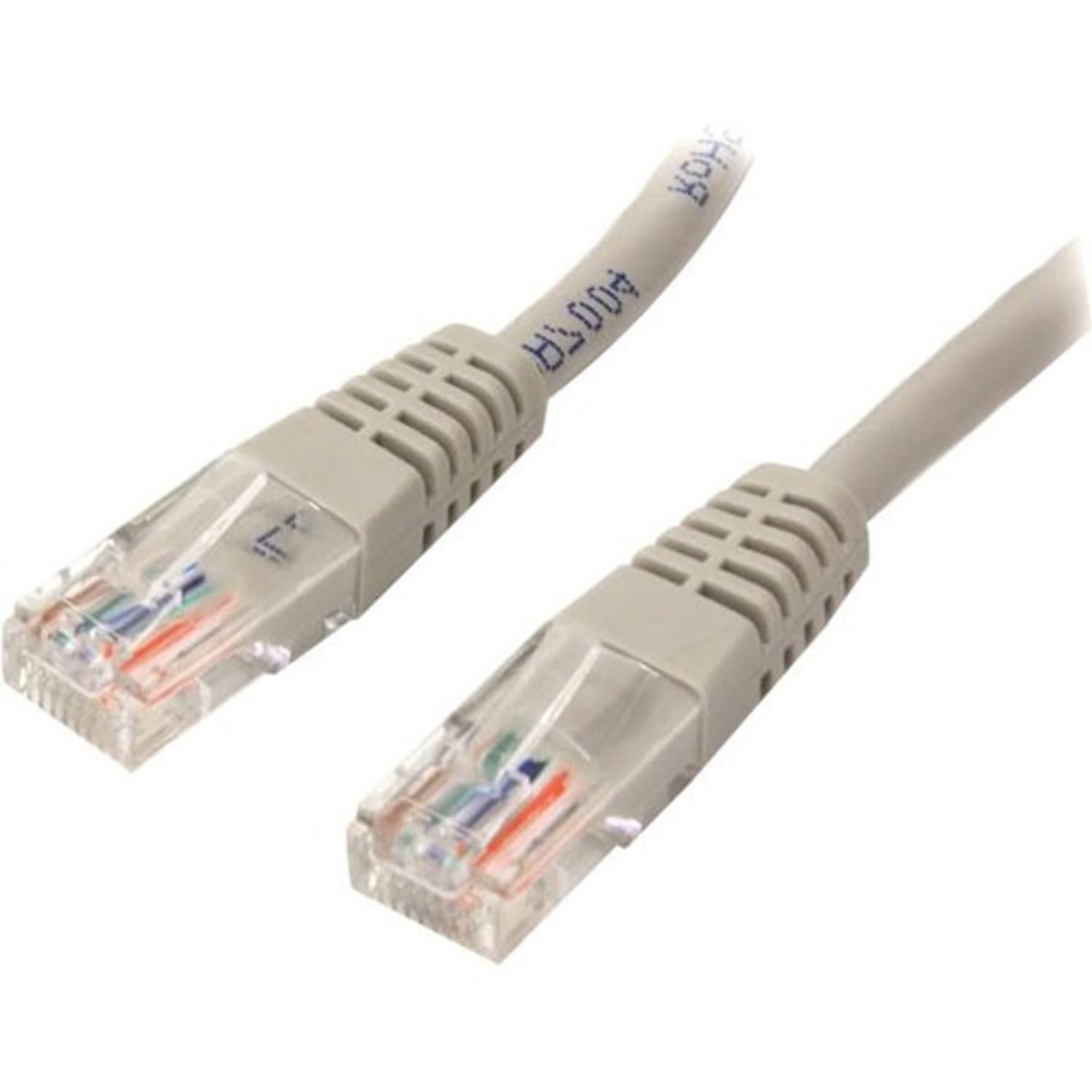 StarTech.com Cat5e Molded UTP Patch Cable, 20ft, Gray - Image 4