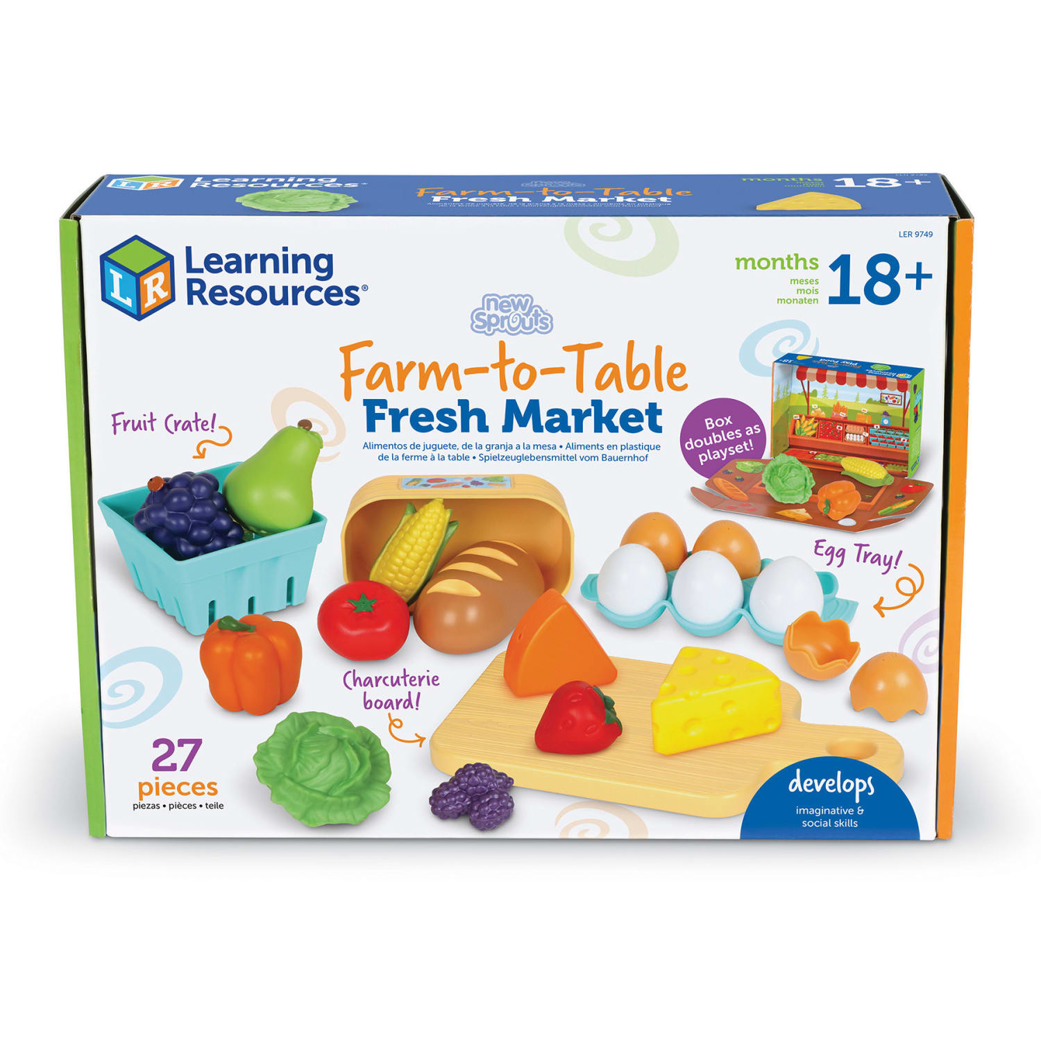 Learning Resources New Sprouts Fresh Market Set - Image 3