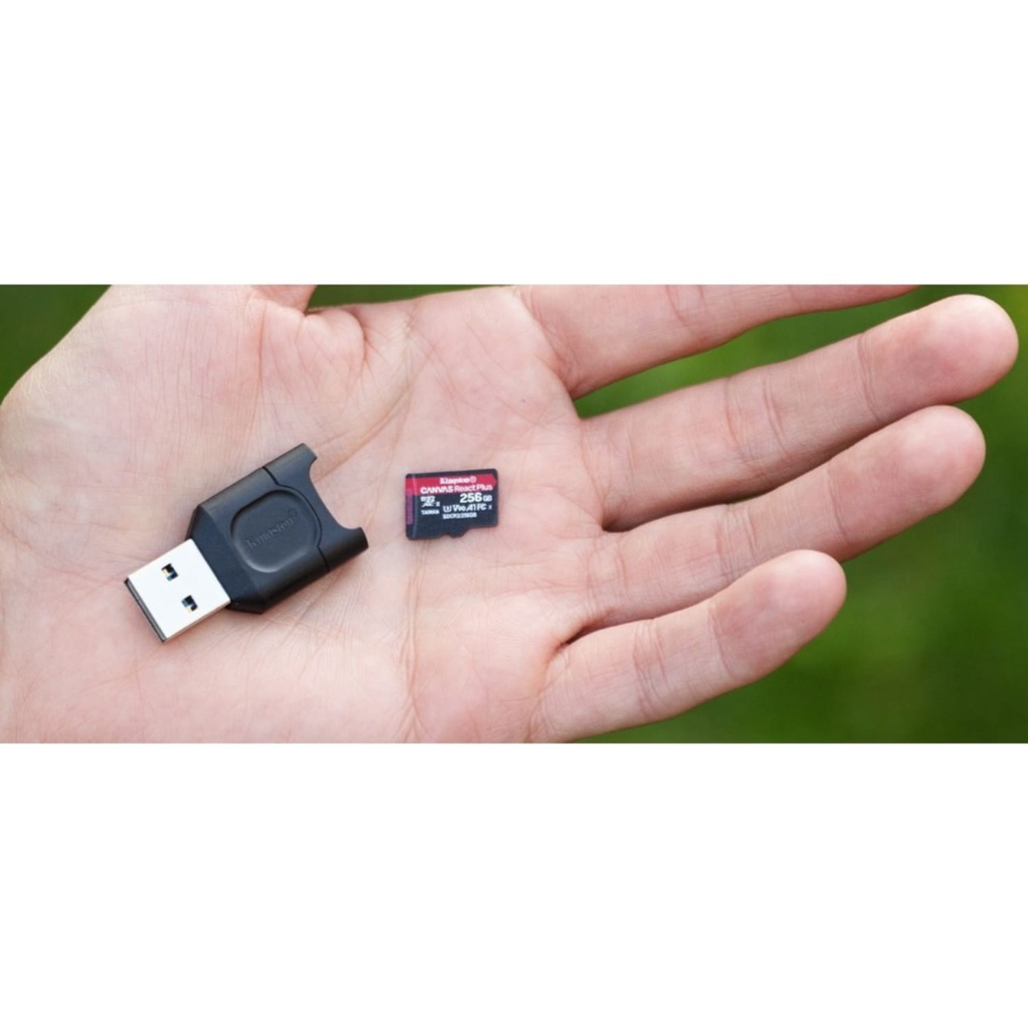 Kingston MobileLite Plus microSD Reader - microSD, microSDXC, microSD (TransFlash), microSDHC - USB 3.2 (Gen 1) Type A - External1 - Image 6