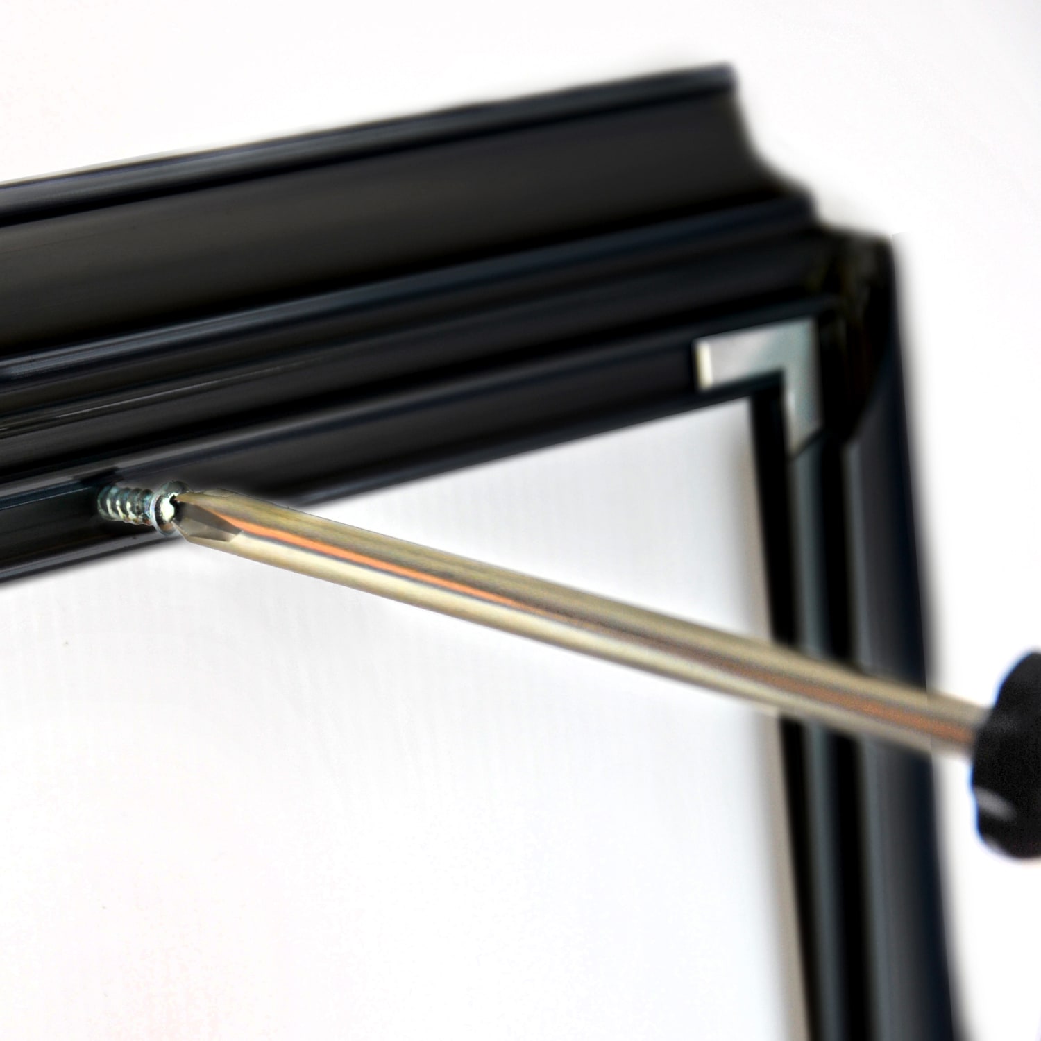 Azar Displays Wall Snap Poster Frame Vertical/Horizontal Sign Holder, 30inH x 20inW x 3/4inD, Black - Image 5