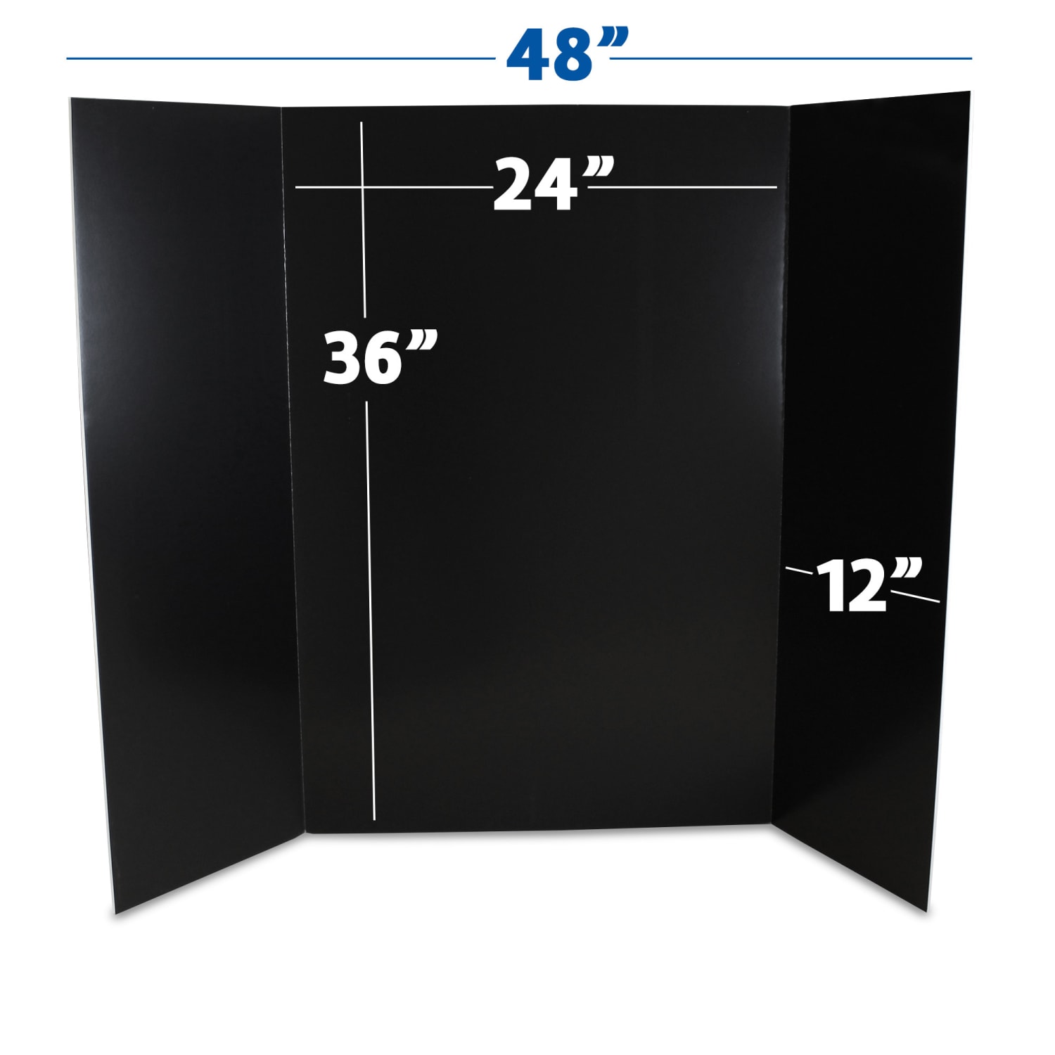 Flipside Products Foam Project Board, 36in x 48in, Black, Pack Of 3 - Image 3