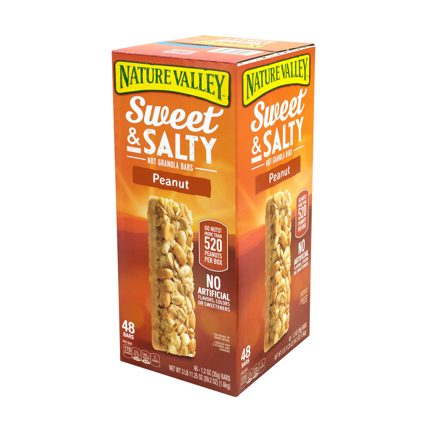 Nature Valley Sweet & Salty Nut Granola Bars Peanut, 1.2 oz, 48 Count - Image 4