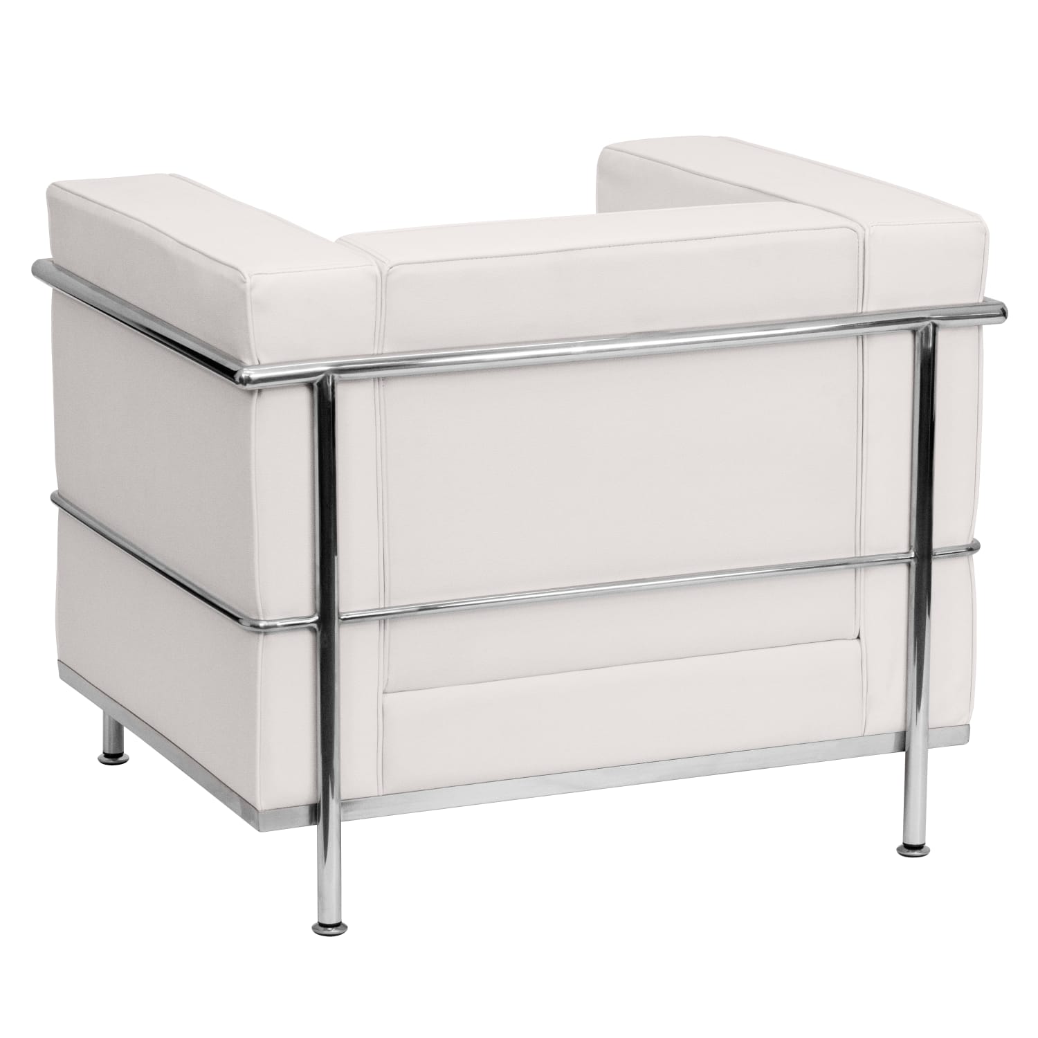 Flash Furniture HERCULES Regal Series Reception Chair Melrose White PopularChairscom