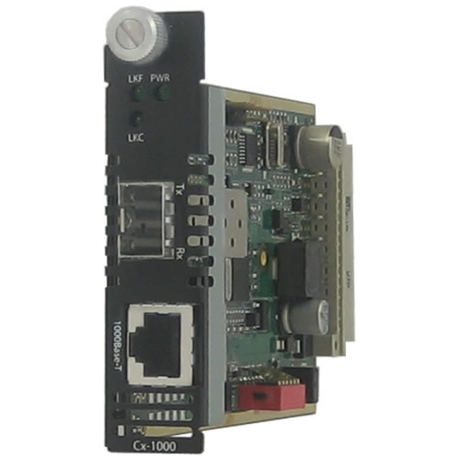 Perle CM-1000-SFP - Fiber media converter - GigE - 1000Base-T, 1000Base-X - RJ-45 / SFP (mini-GBIC) - Image 3
