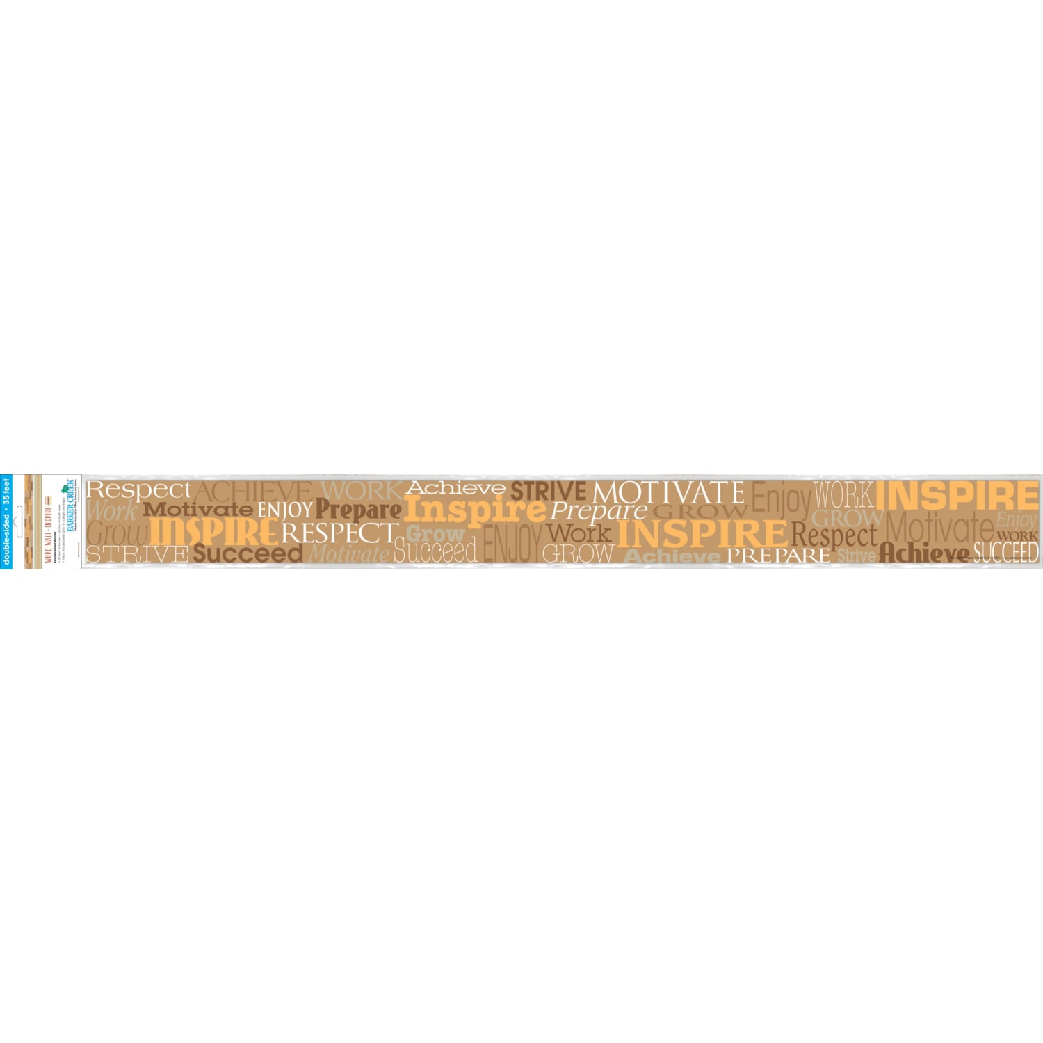 Barker Creek Double-Sided Straight-Edge Border Strips, 3in x 35in, Inspire, Pack Of 12 - Image 5