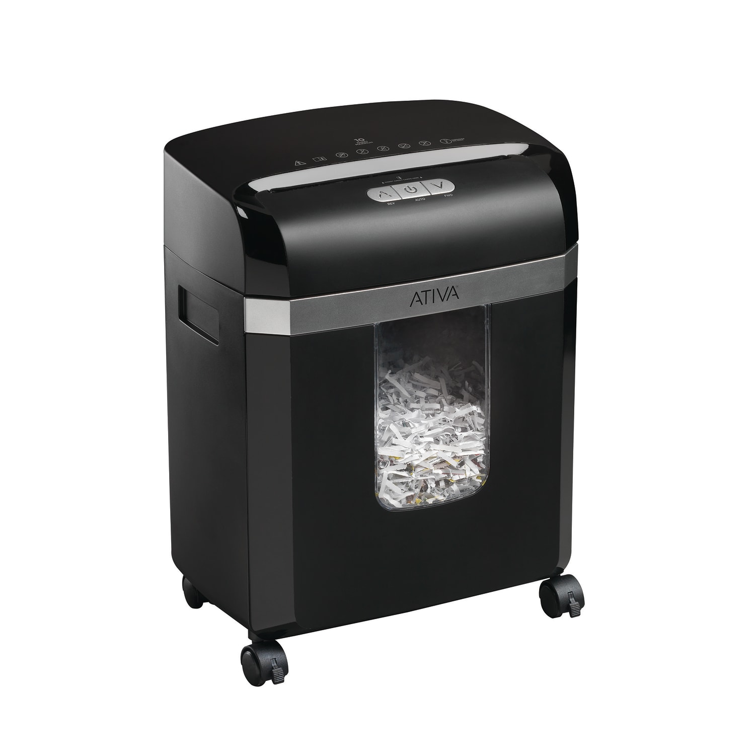 Ativa 10-Sheet Cross-Cut Shredder, C187-H - Image 5