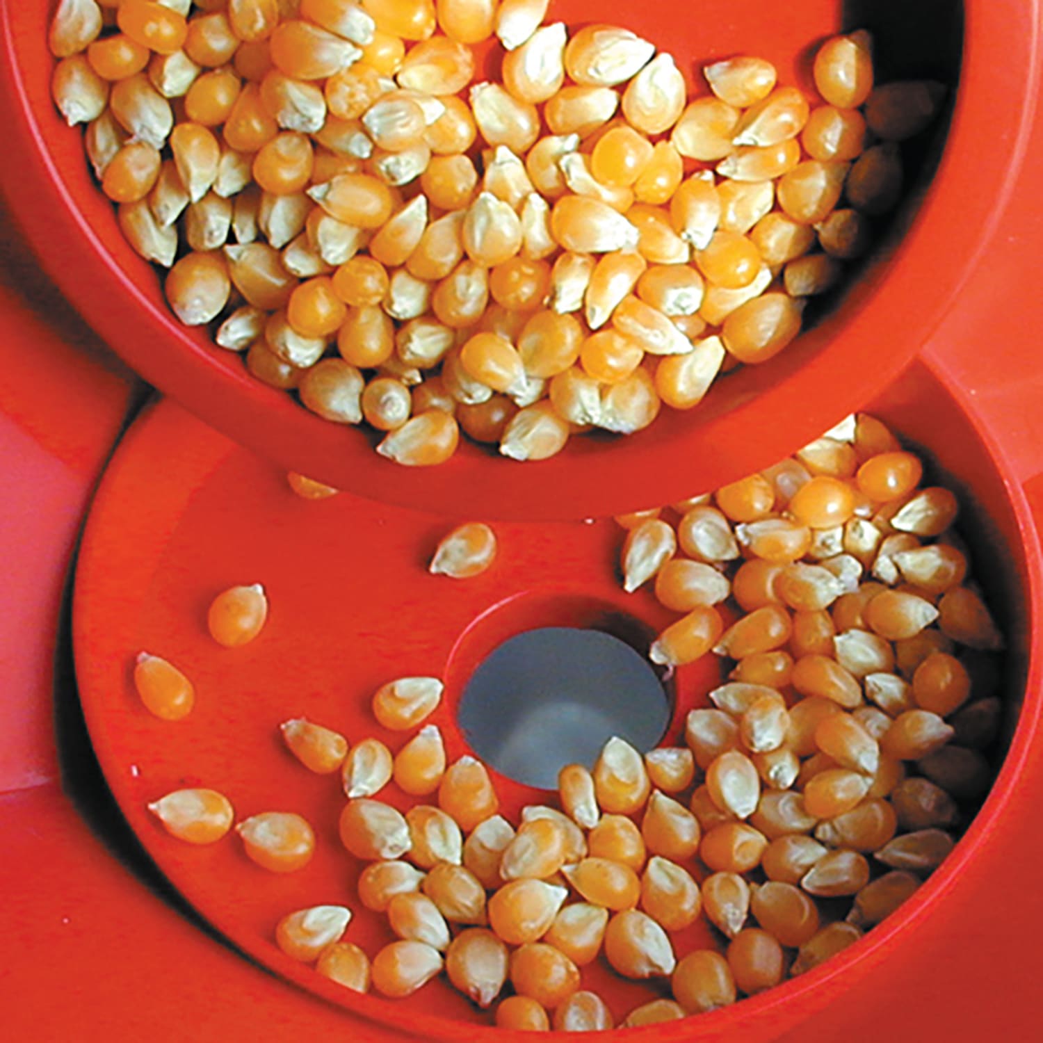 Nostalgia OFP521 Hot Air Popcorn Maker, Red/White - Image 4