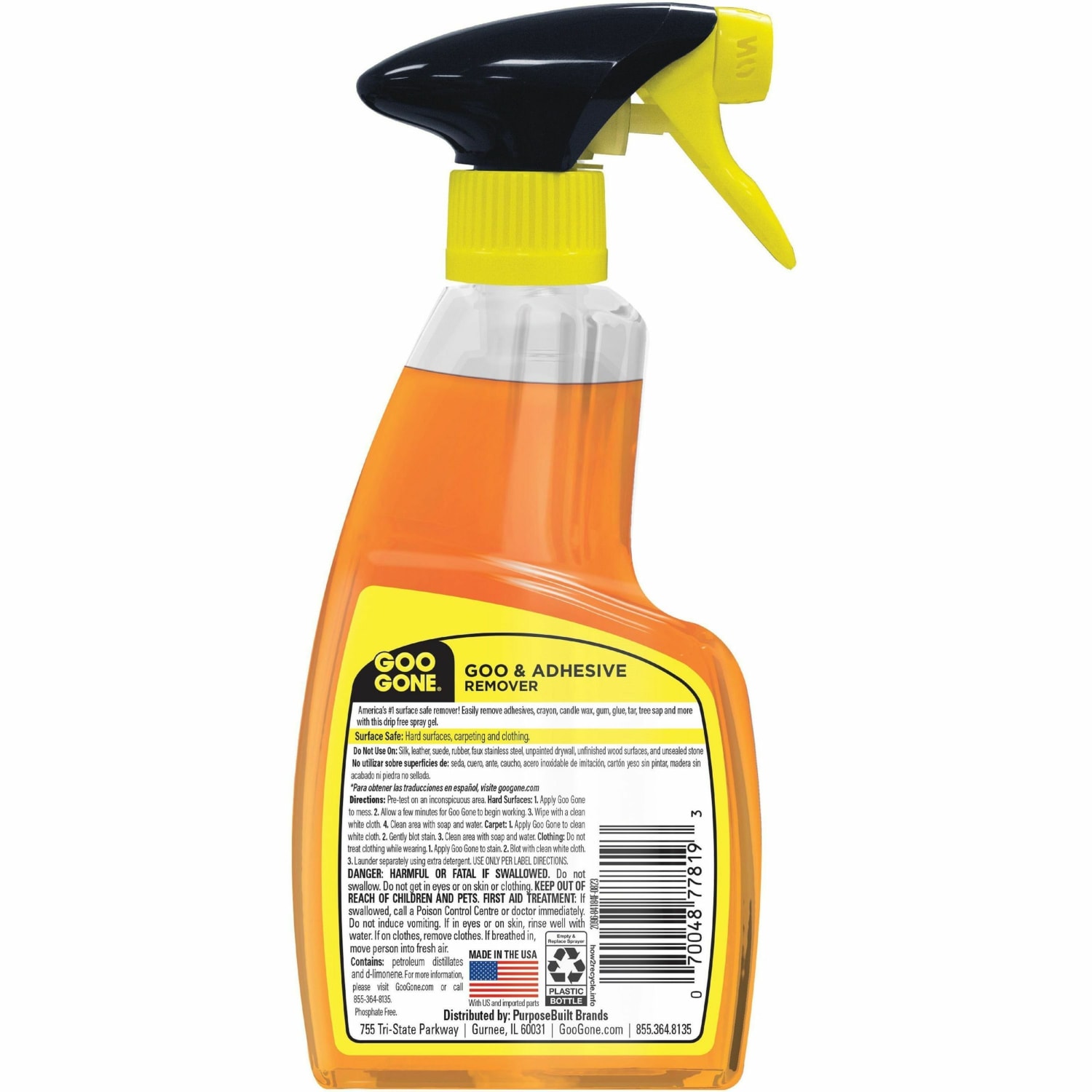 Goo Gone Cleaner Spray, 12 Oz Bottle - Image 4