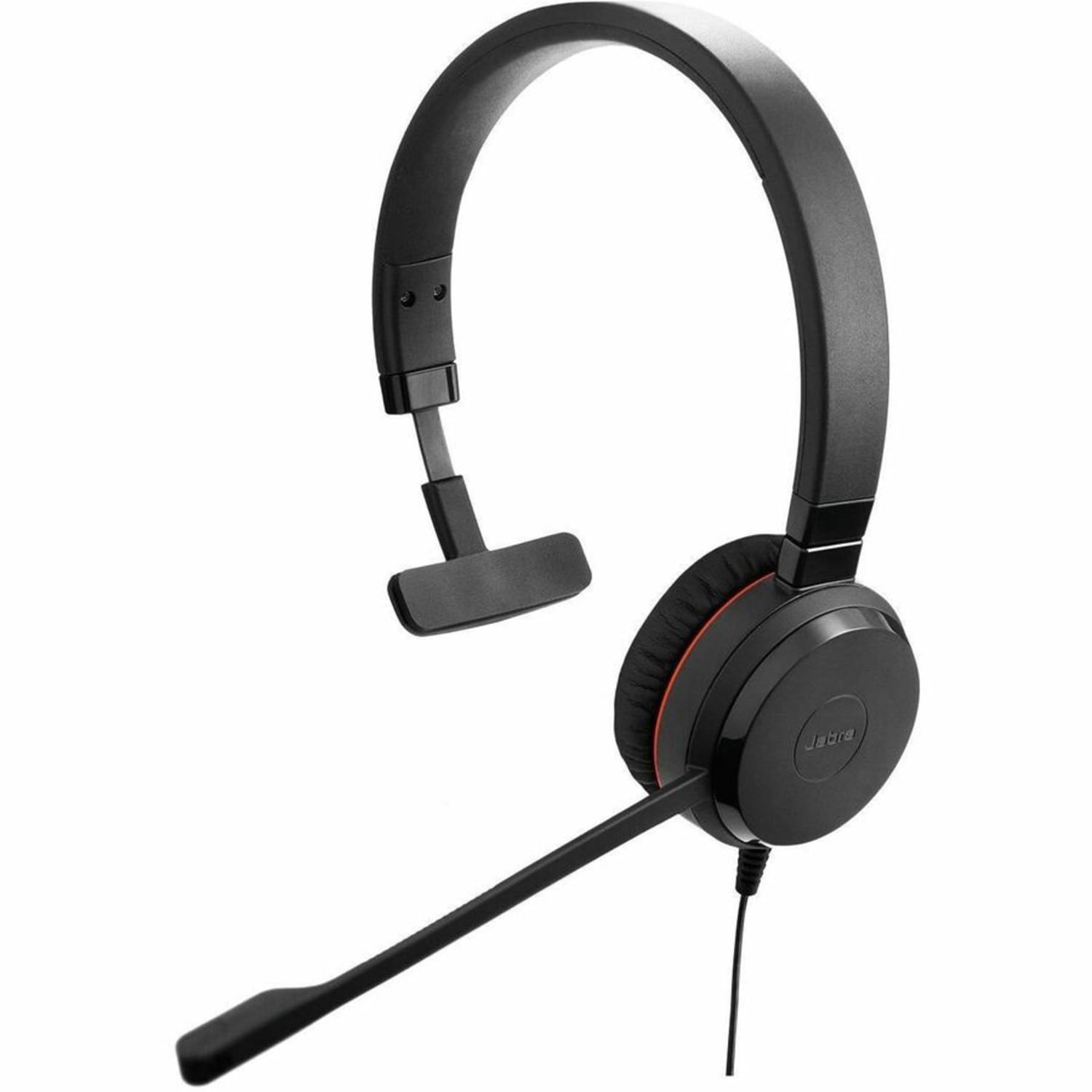 Jabra Evolve 20 MS Mono Over-Ear Headset, Black, GSA4993-823-109 - Image 5