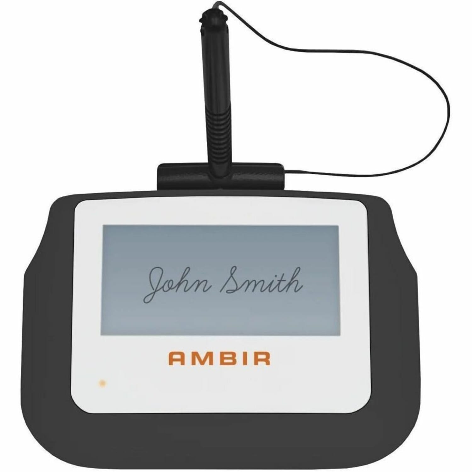 Ambir nSign 110 Signature Pad - Passive Stylus - Wired - 4in LCD - 320 x 160 - USB