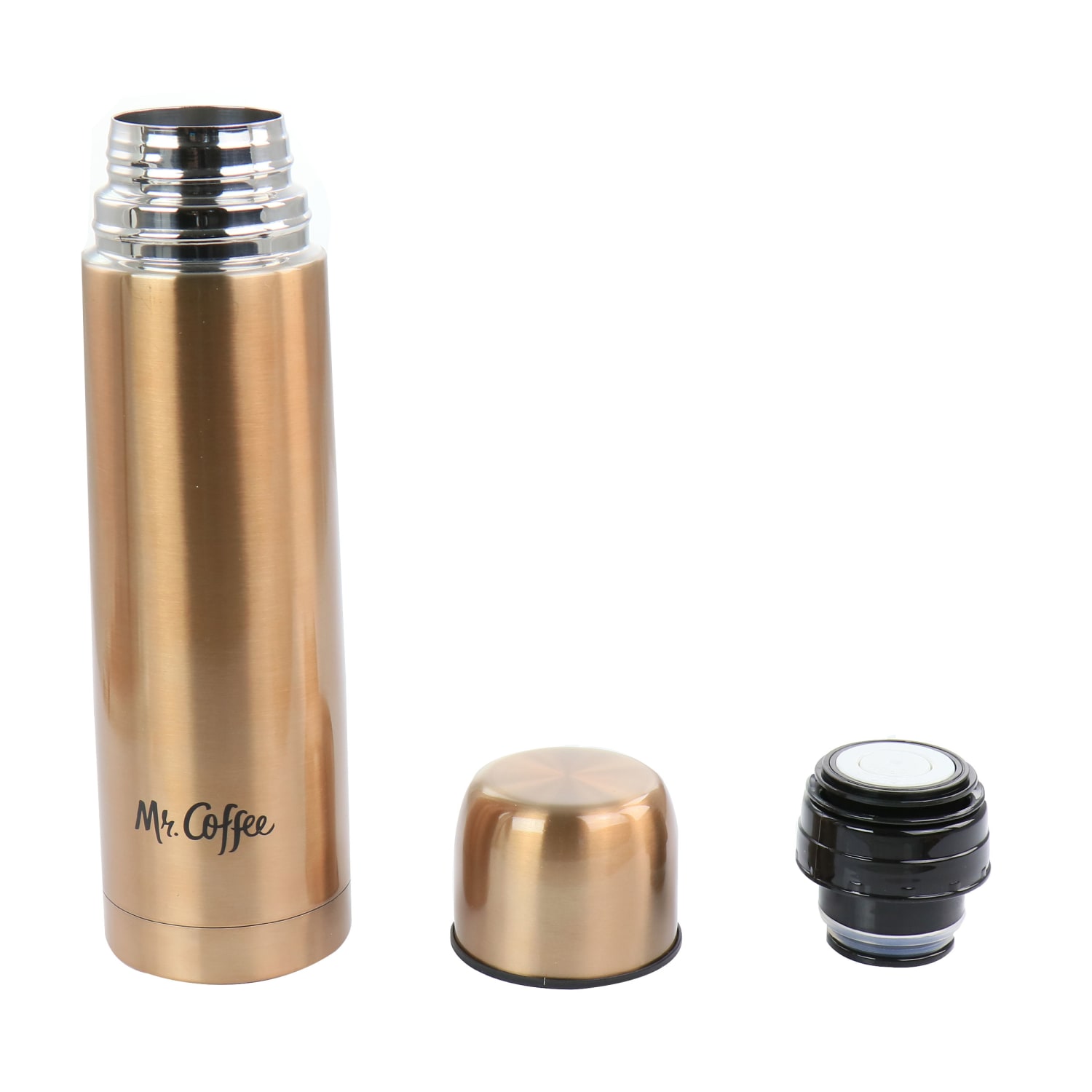 Mr. Coffee 2-Piece Thermal Bottle And Travel Mug, Copper - Image 4