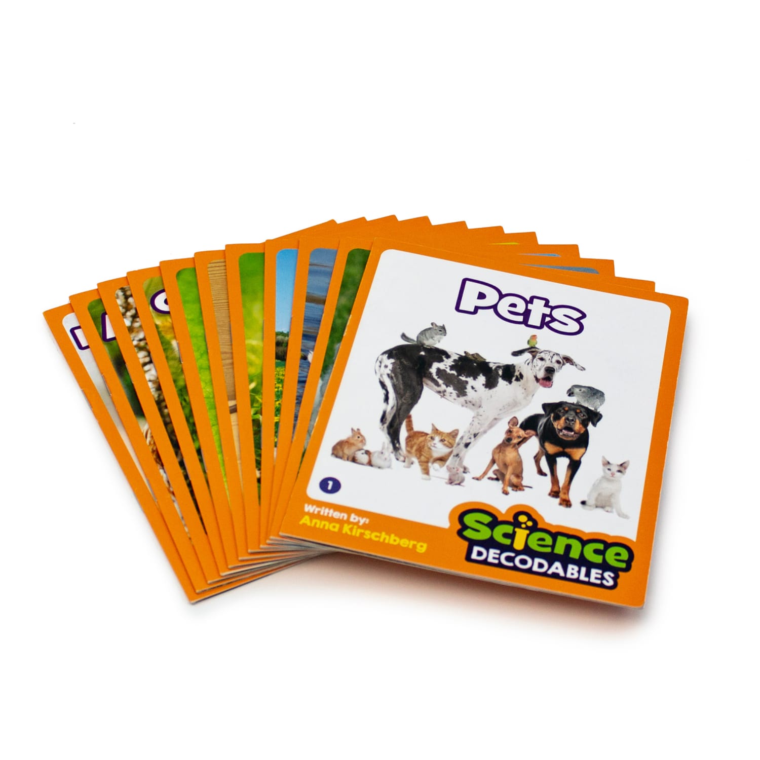 Beanstalk Books Non-Fiction Books, Science Decodables Phase 2, 7-8/"H x 6-3/4inW x 6-3/4inD, Set Of 12 Books - Image 3