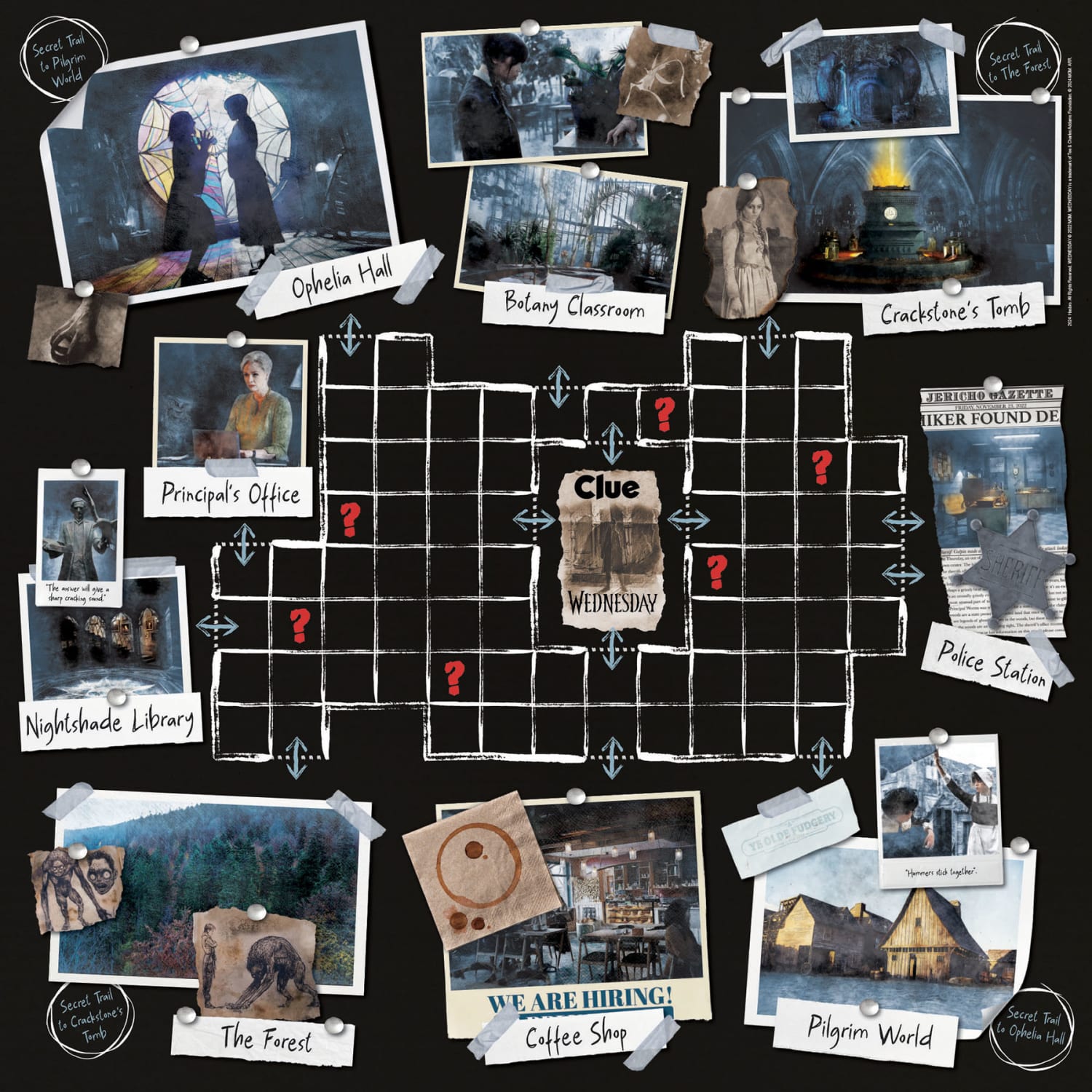 USAopoly CLUE: Wednesday - Image 5