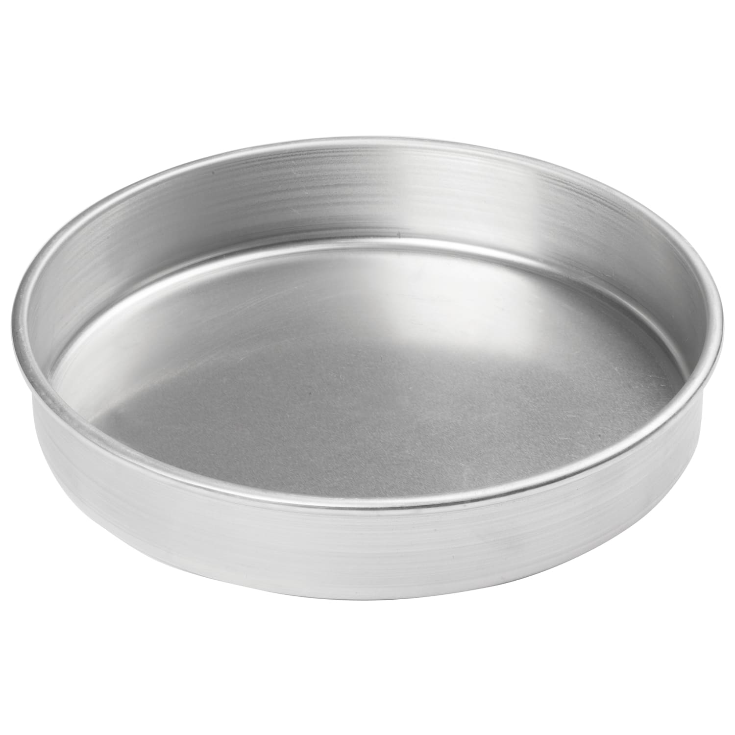 Winco ACP-122 Aluminum Round Layer Cake Pan, 12in x 2in, Silver