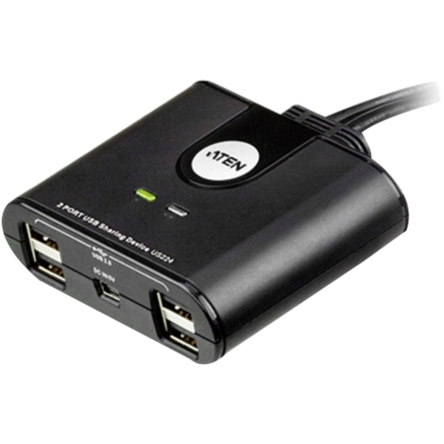 ATEN 2-Port USB Peripheral Sharing Device - USB - External - 7 USB Port(s) - 7 USB 2.0 Port(s) - Image 4