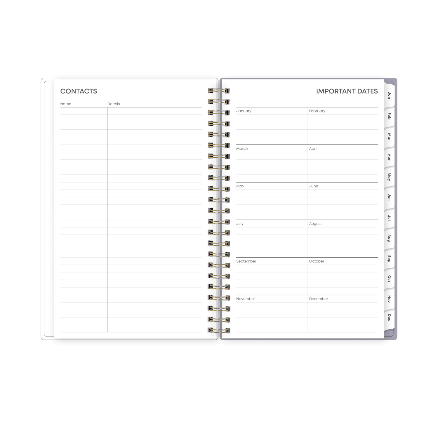 2027 Blue Sky Tula Weekly/Monthly Planning Calendar, 5x8, 0%, PP, Jan-Dec, RY27 - Image 6