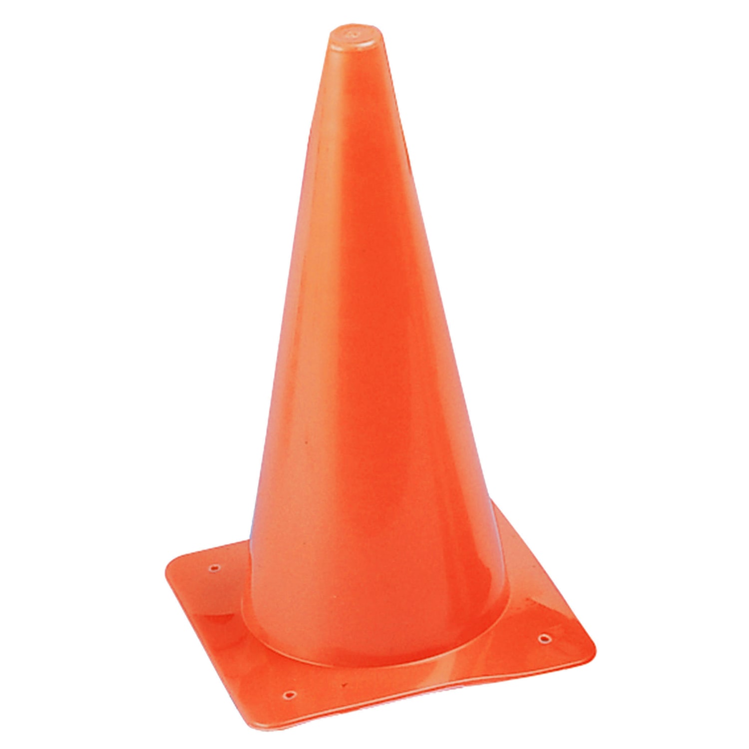 Champion Sports Safety Cones, 15in x 8in, Fluorescent Orange, Pack Of 3 Cones - Image 3