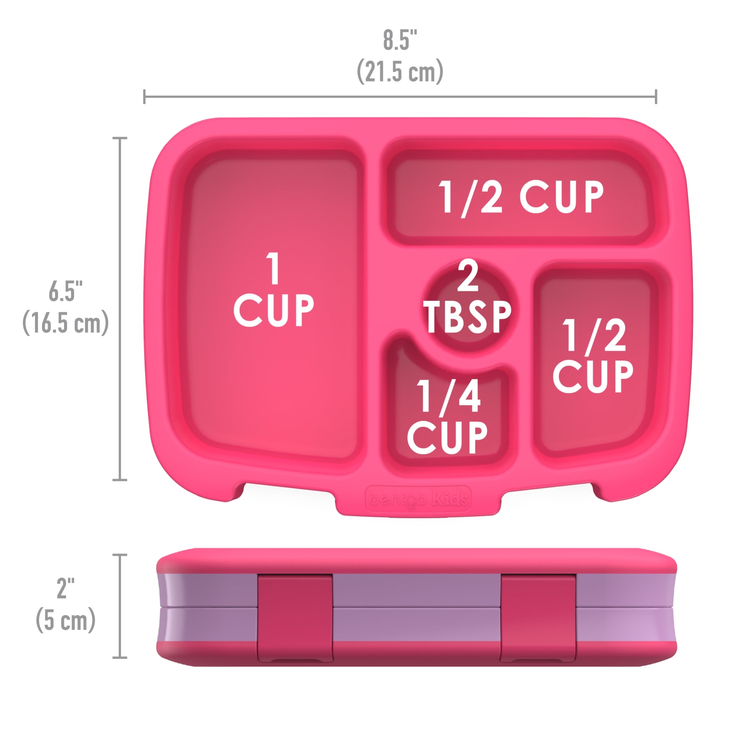 Bentgo Kids Lunch Box, 2inH x 6-1/2inW x 8-1/2inD, Fairies - Image 5